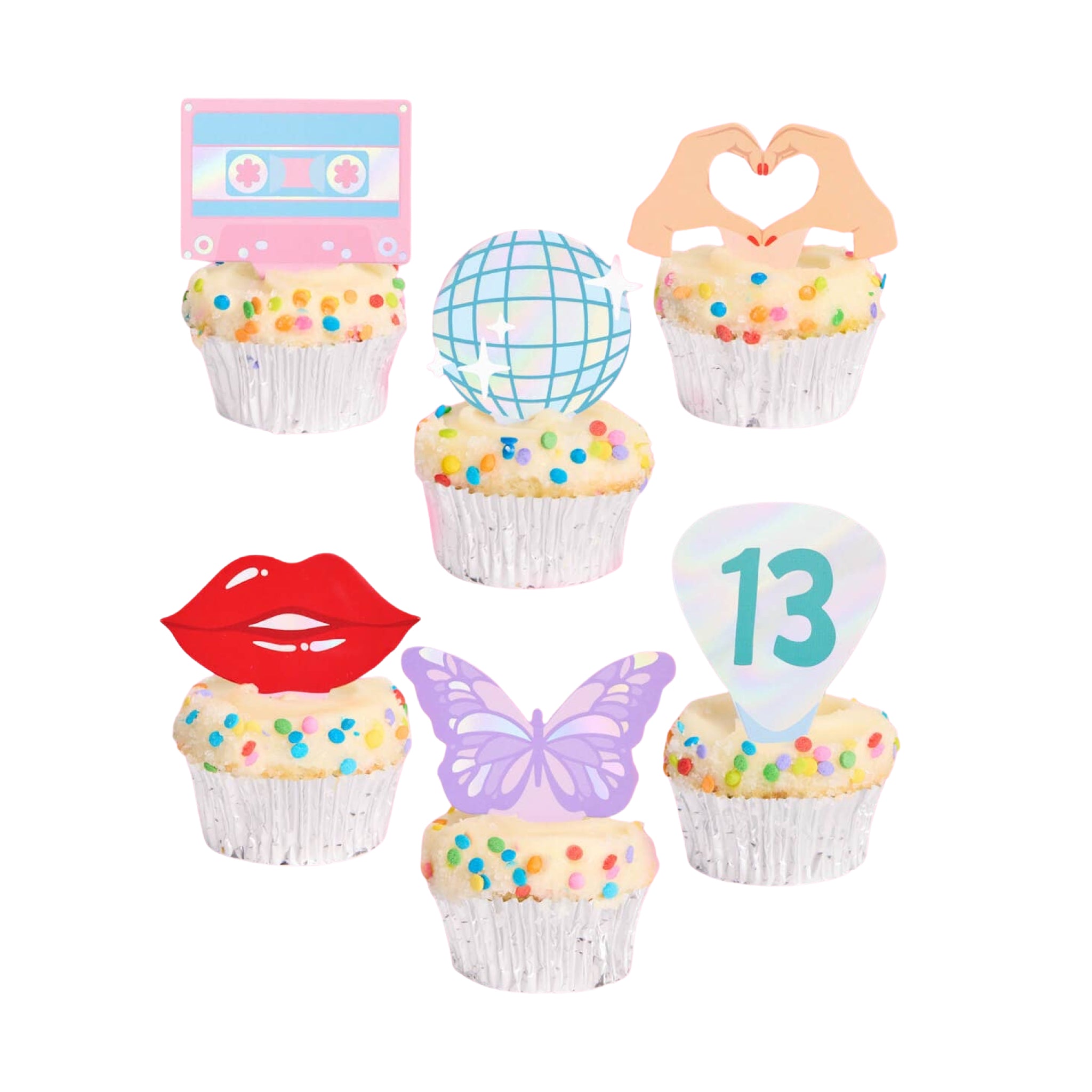 Swiftie Party I'm the Problem Cupcake Toppers (24pc)