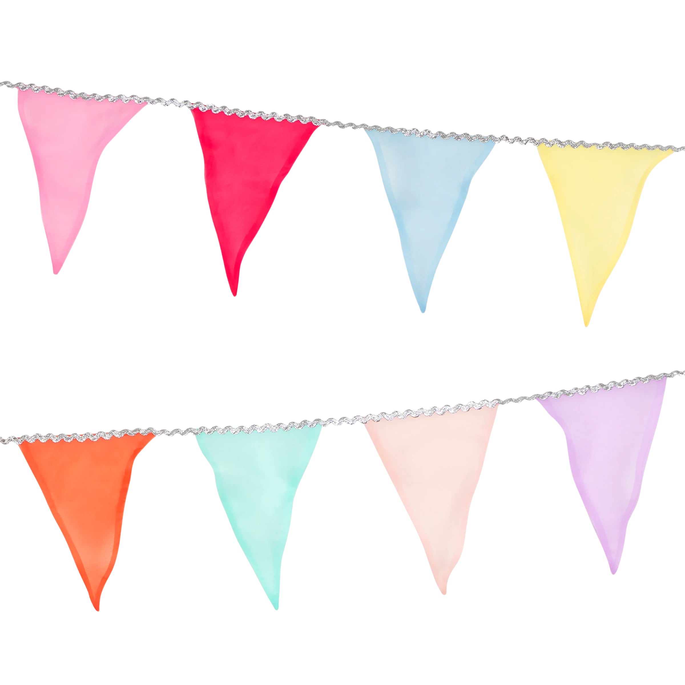 Meri Meri Party Pastel Rainbow Organza Garland