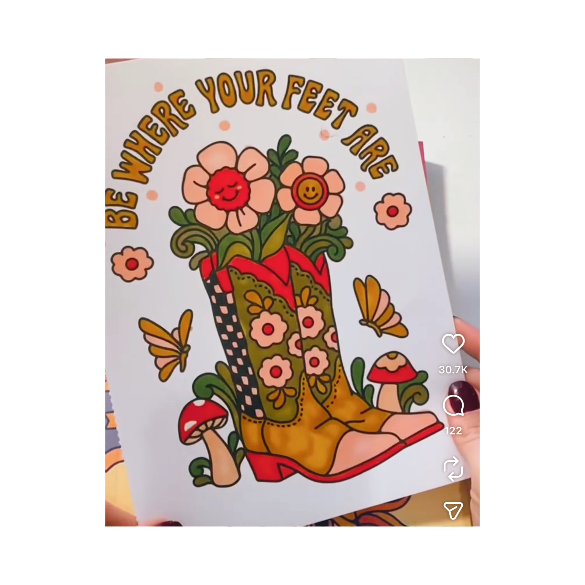 Wild Spirit: A Retro Coloring Book For Peace & Love