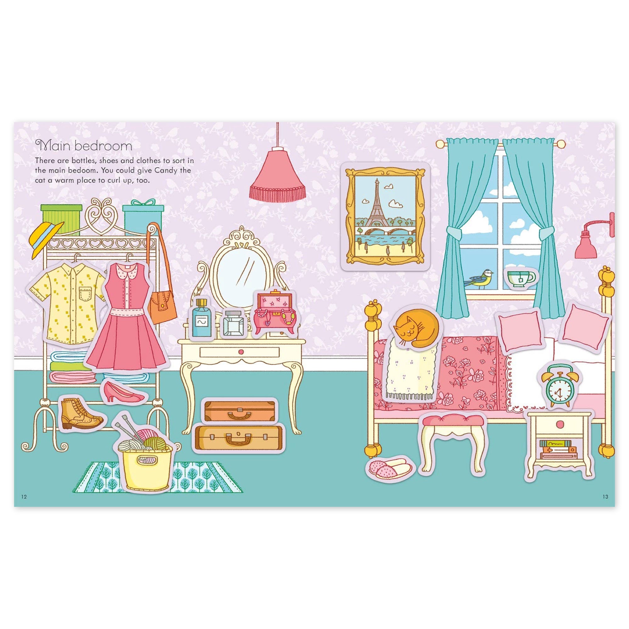 First Sticker Book: Dollhouse