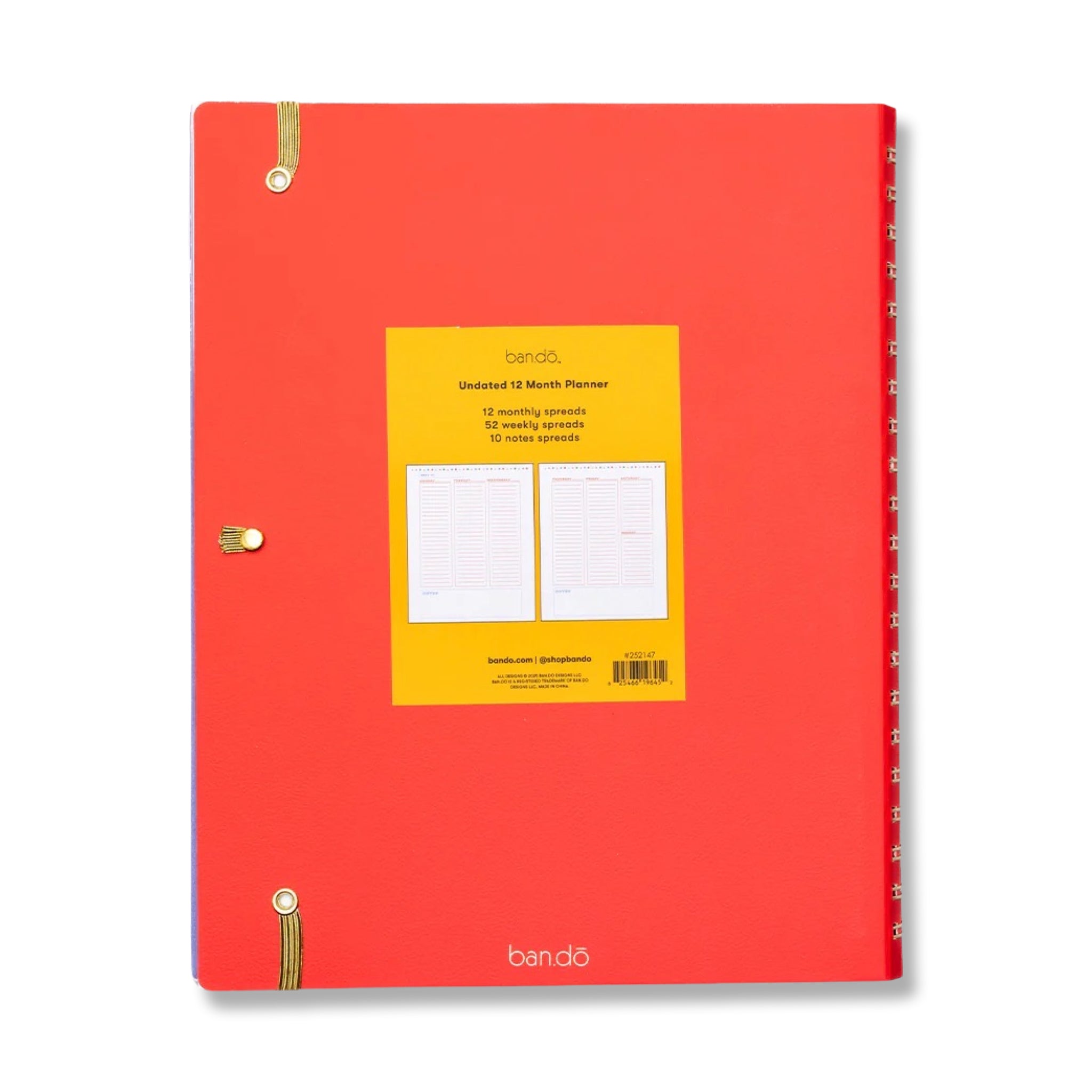 Ready for Anything Undated Weekly Planner | Semi-Concealed
