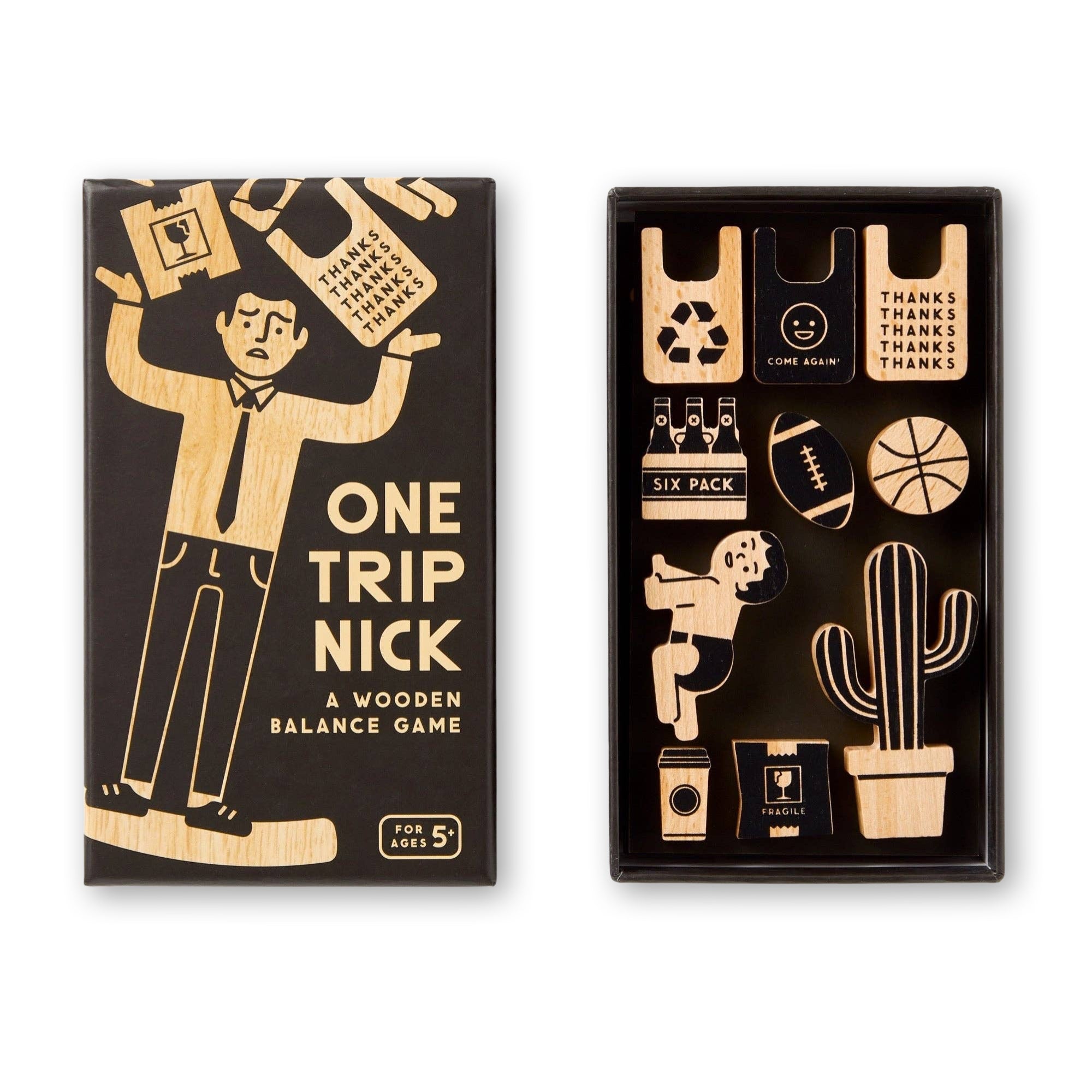 One Trip Nick Wooden Balance Game