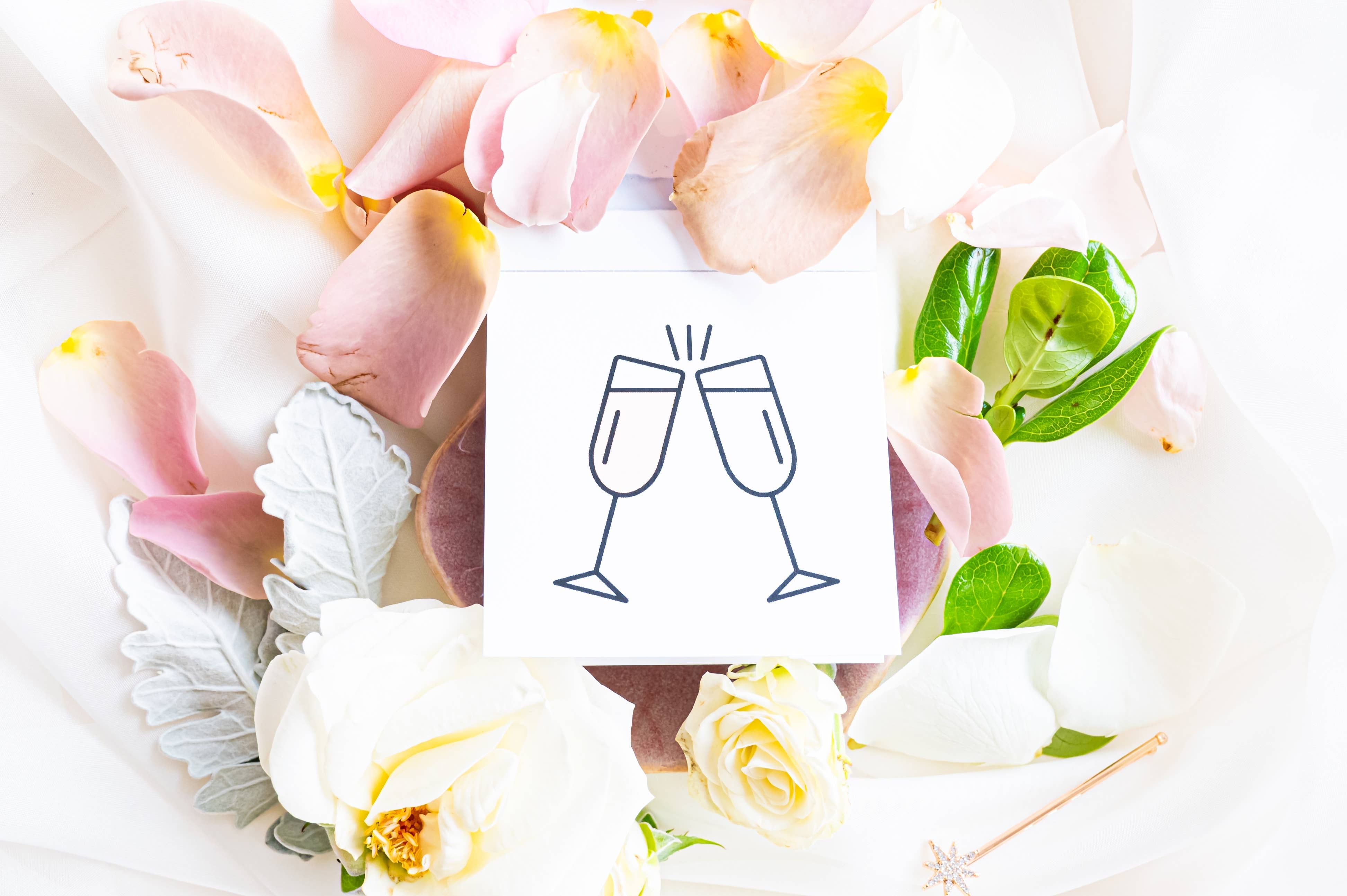 Happily Ever After Mini Coloring Pad / Wedding Favor