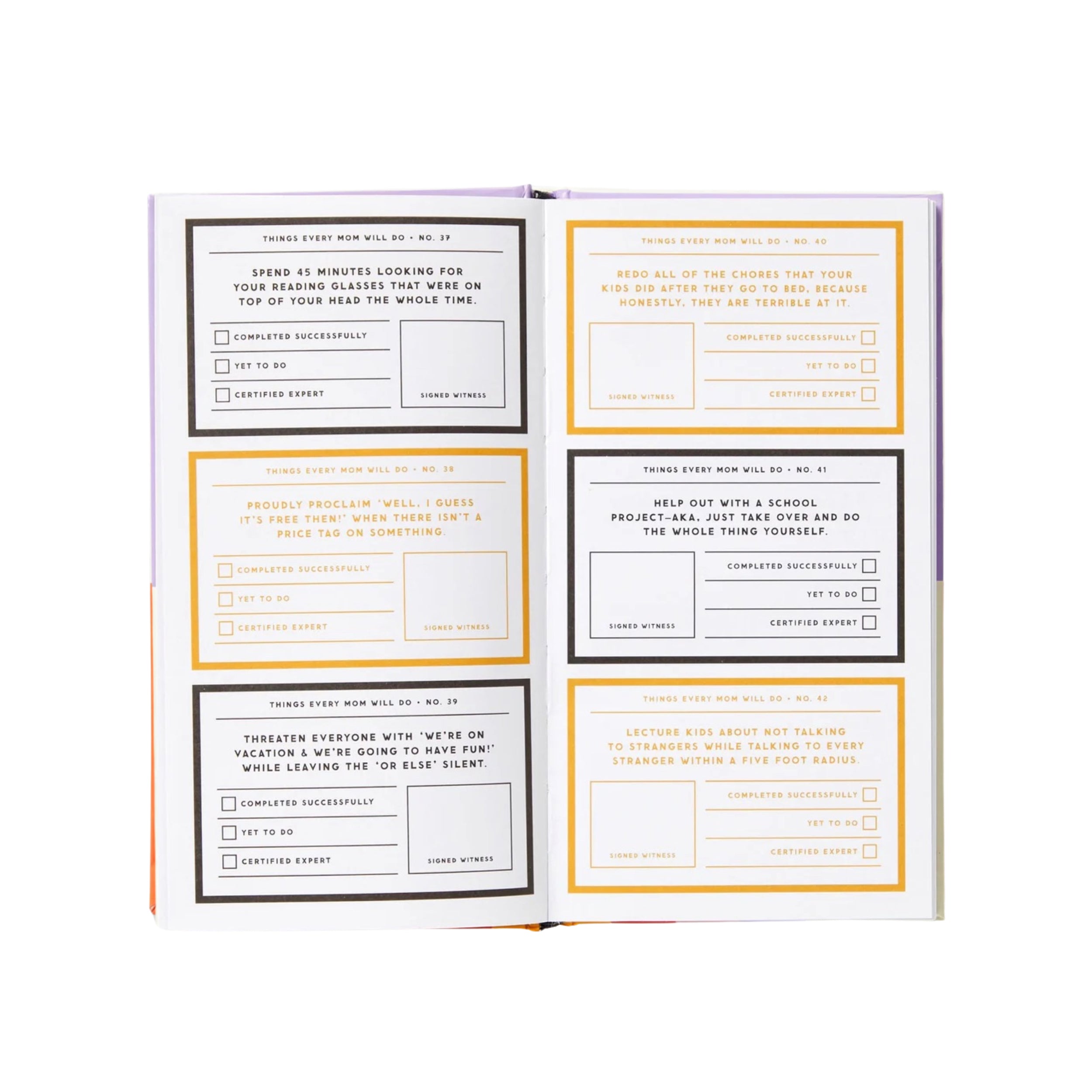 A Trillion Things All Moms Will Do Prompted Journal