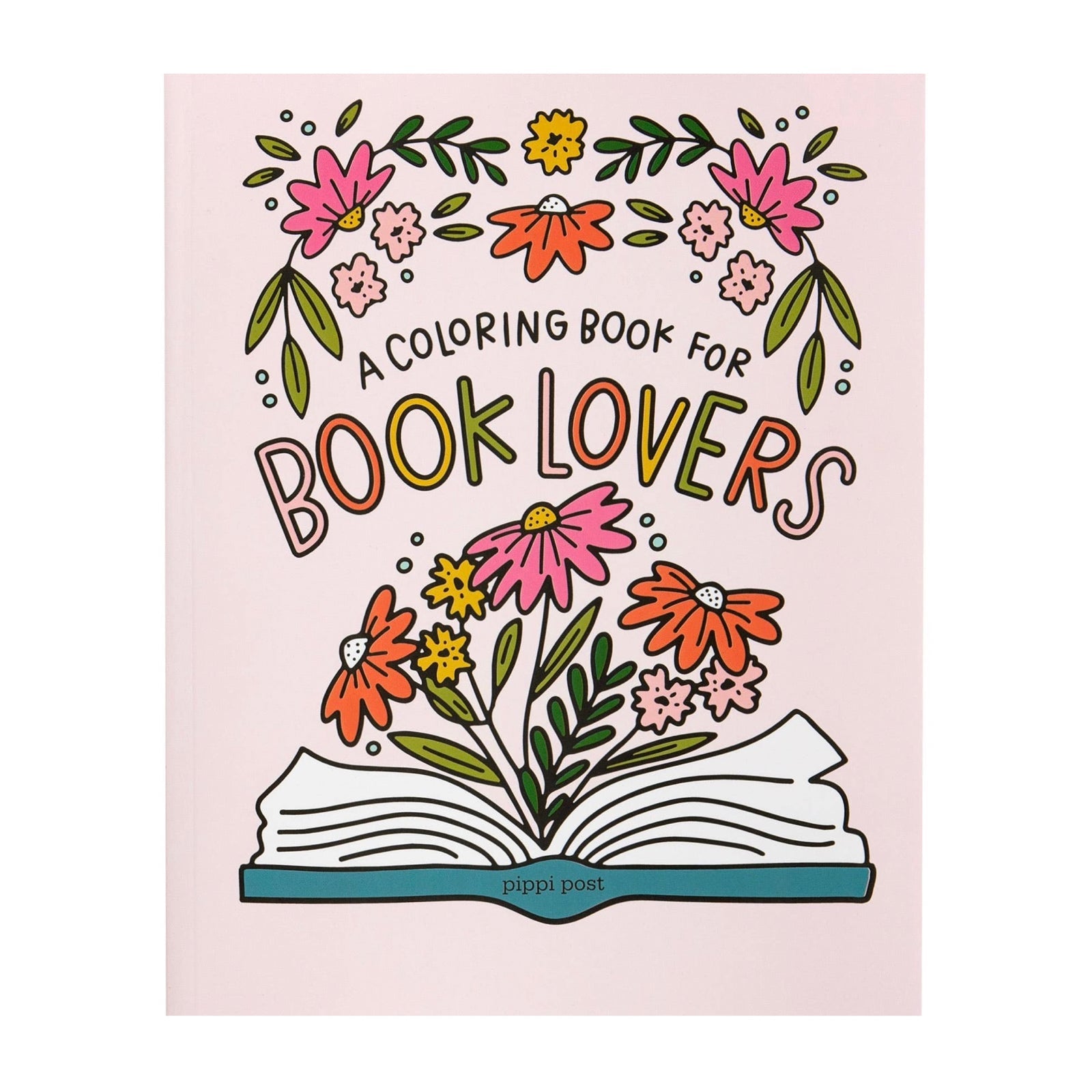 A Coloring Book For Book Lovers - bubblegum market