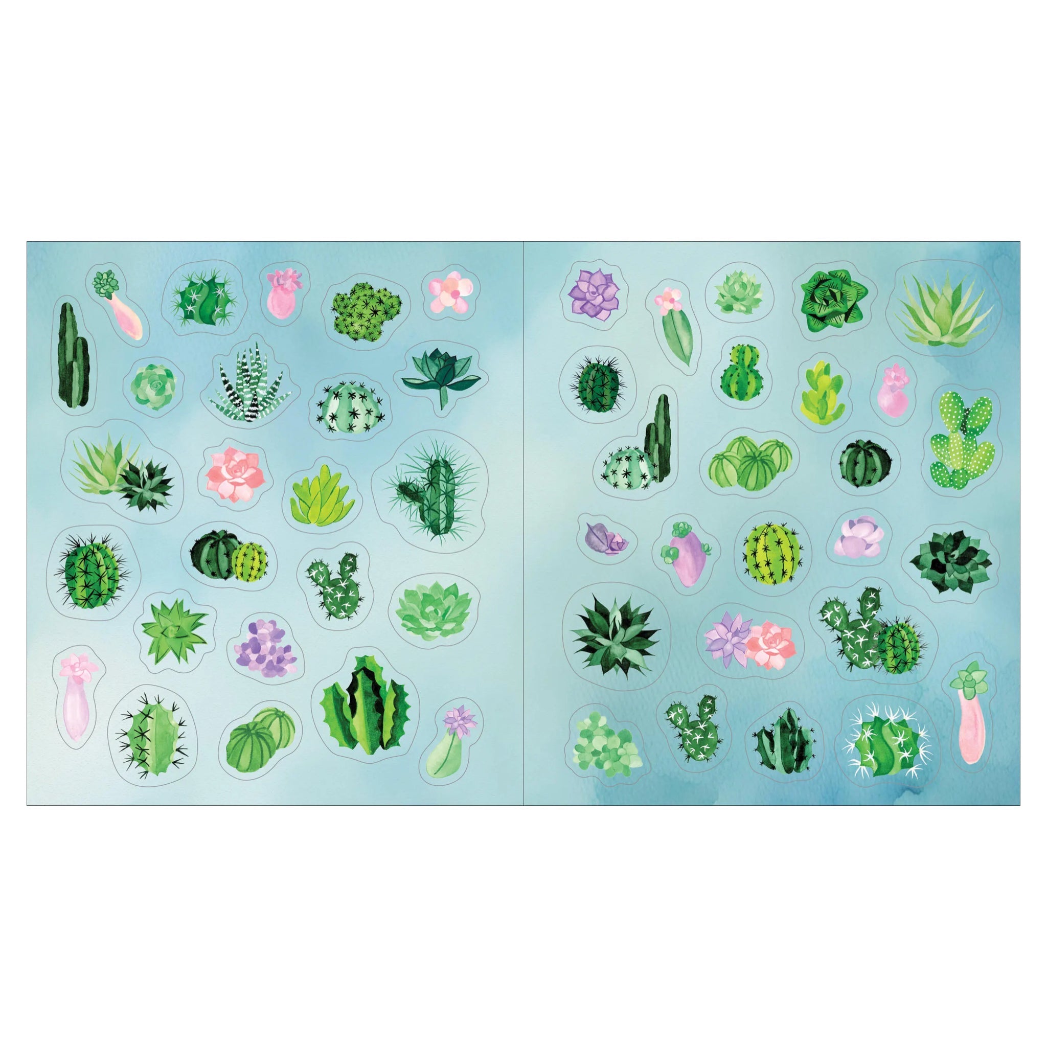 A Plant Lover's Sticker Book - bubblegum market
