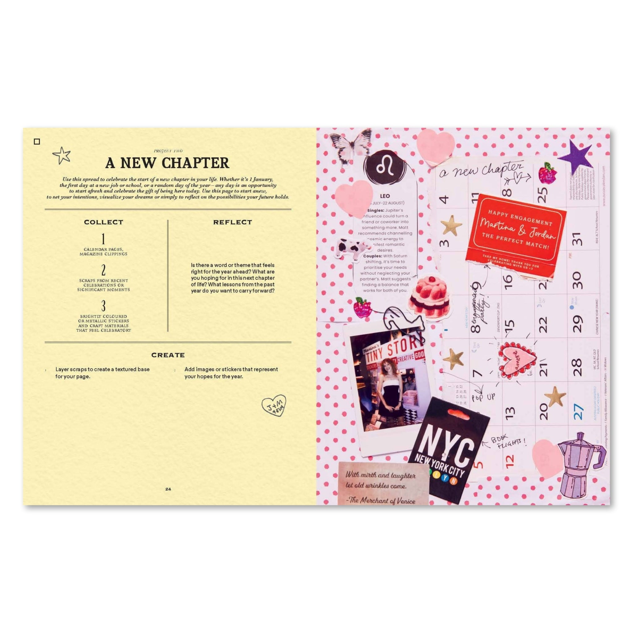 A Year of Junk Journaling - bubblegum market