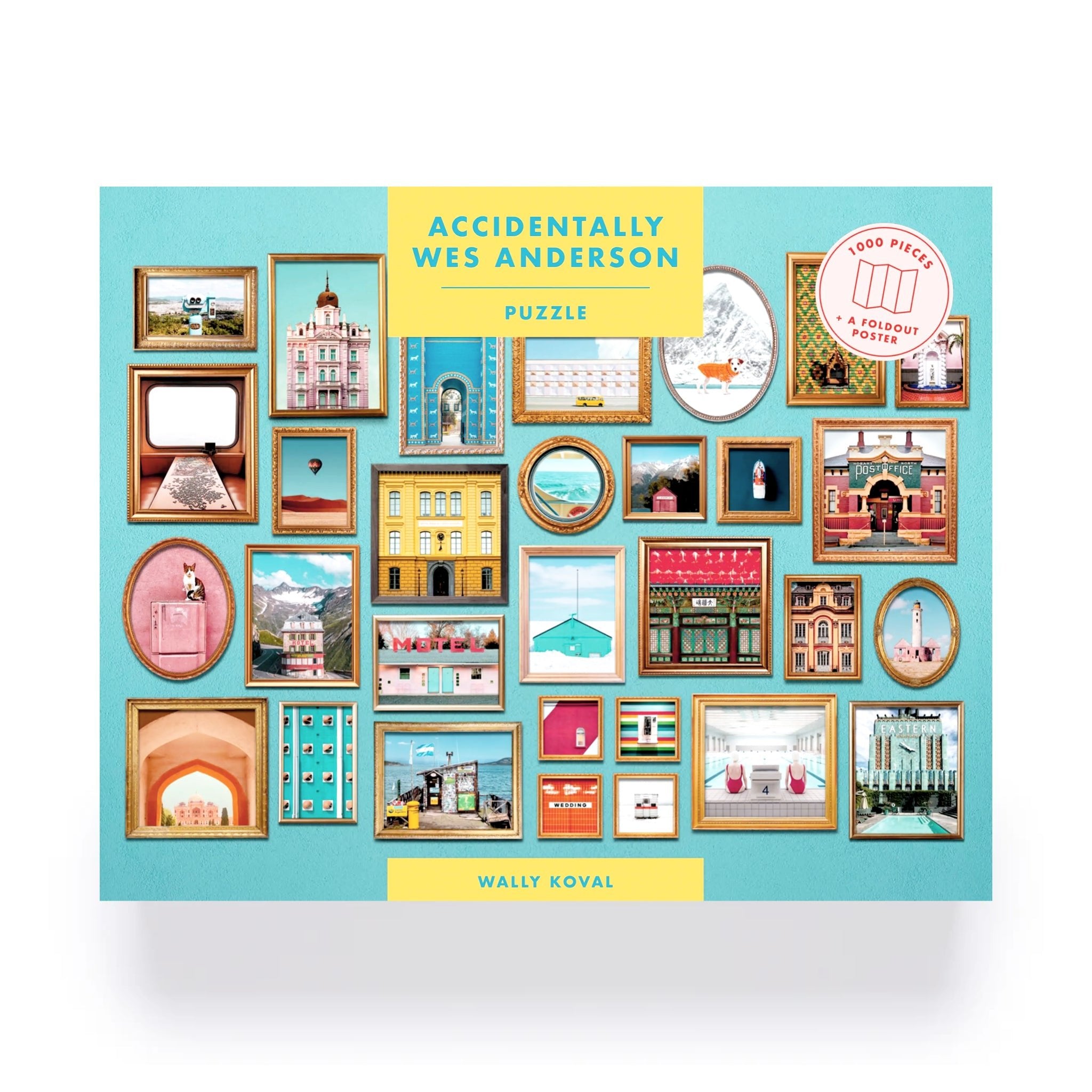 Accidentally Wes Anderson 1000 - Piece Puzzle - bubblegum market