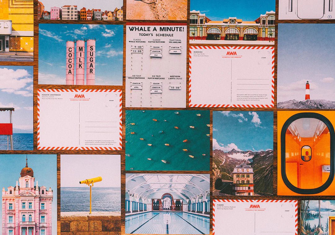 Accidentally Wes Anderson Postcards - bubblegum market