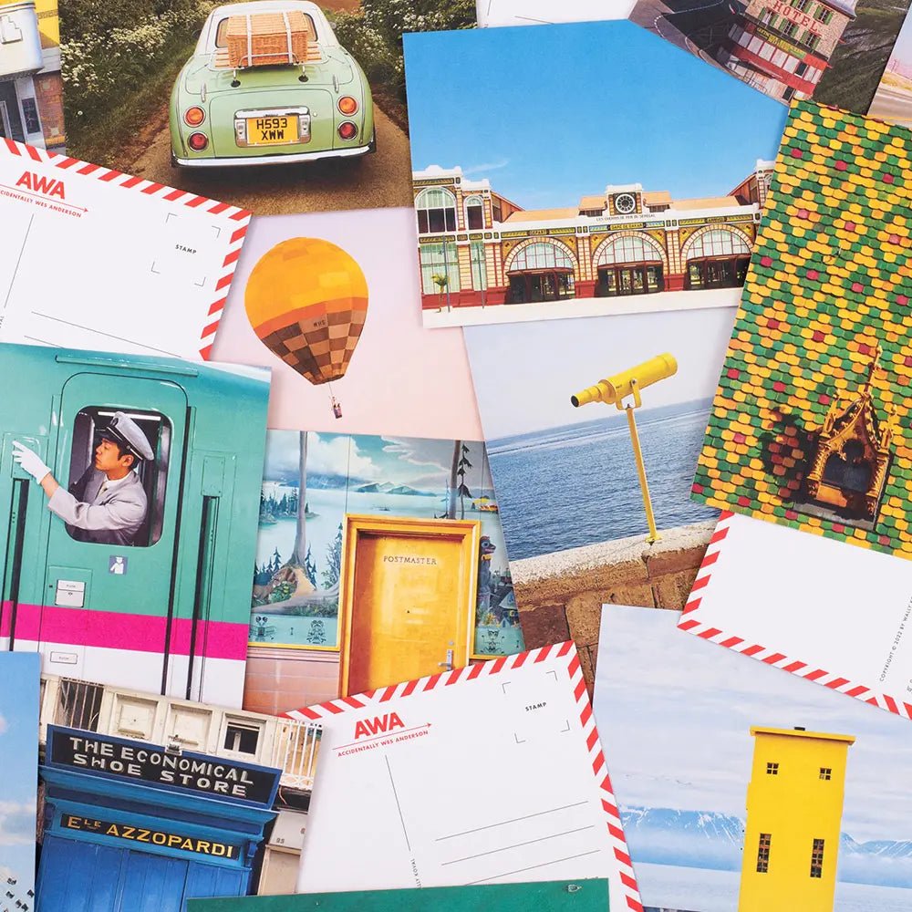 Accidentally Wes Anderson Postcards - bubblegum market