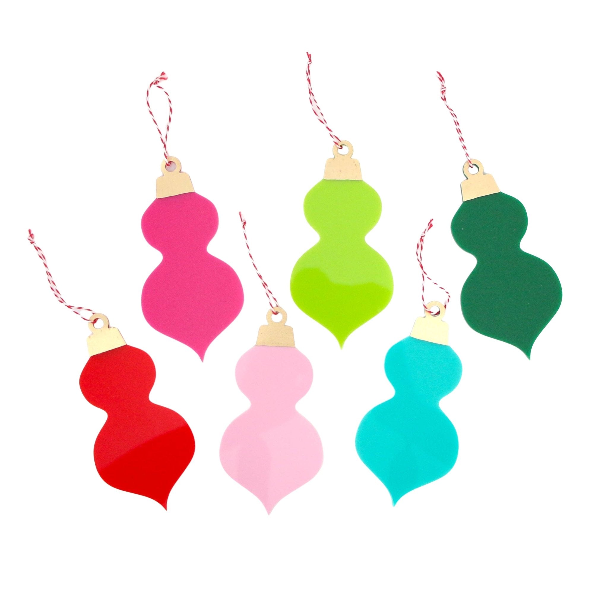 Acrylic Classic Ornament Set - bubblegum market