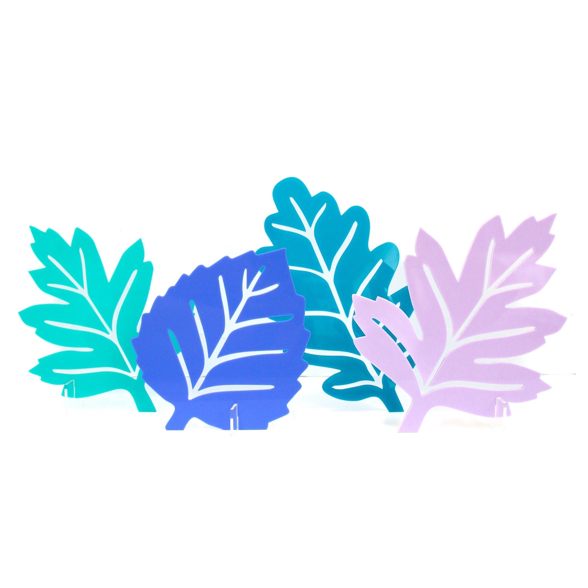 Acrylic Fall Leaves (Cool Tones) - bubblegum market