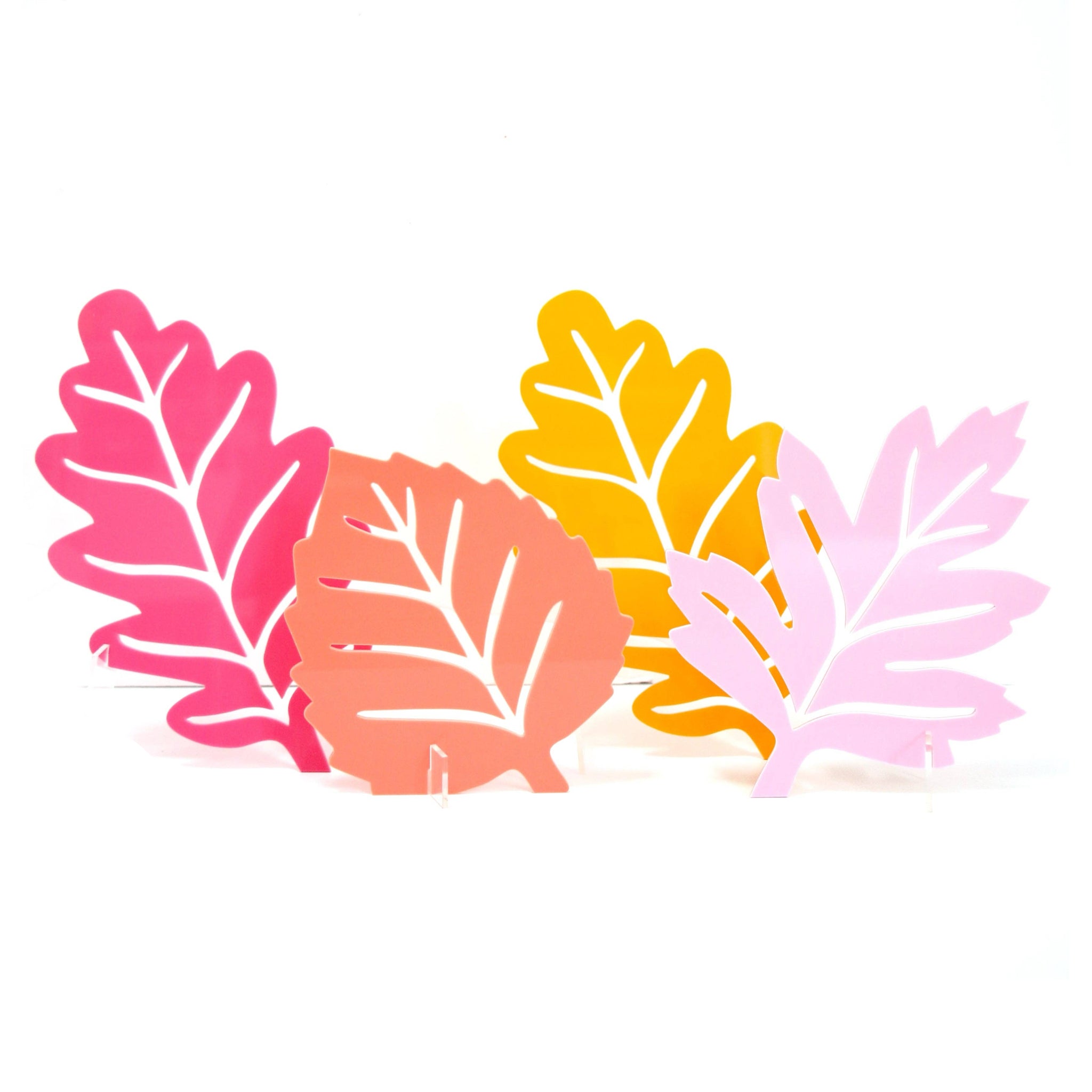 Acrylic Fall Leaves (Warm Tones) - bubblegum market
