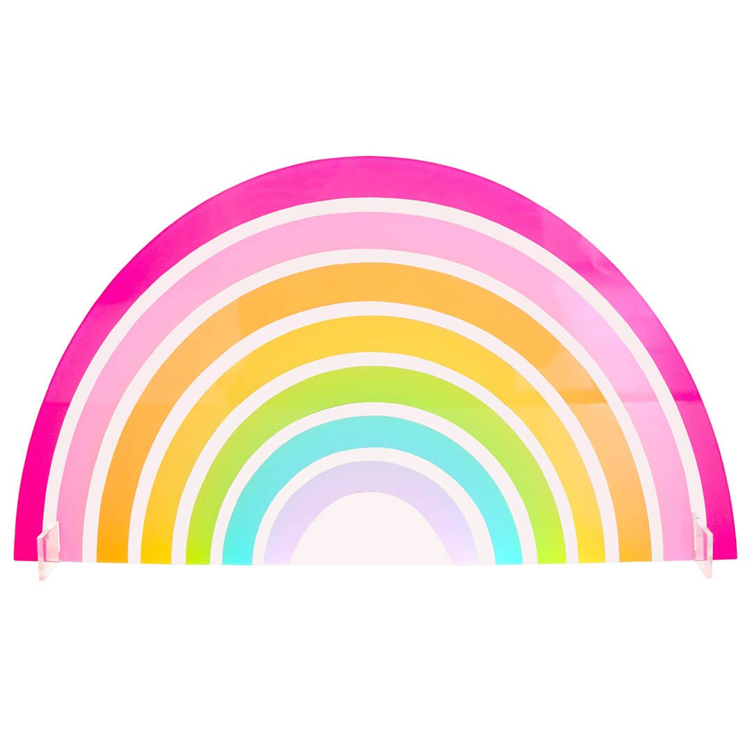 Acrylic Rainbow Tabletop Decoration - bubblegum market