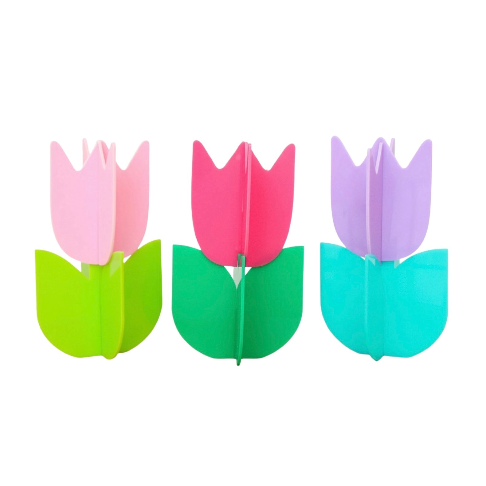 Acrylic Tulips - bubblegum market