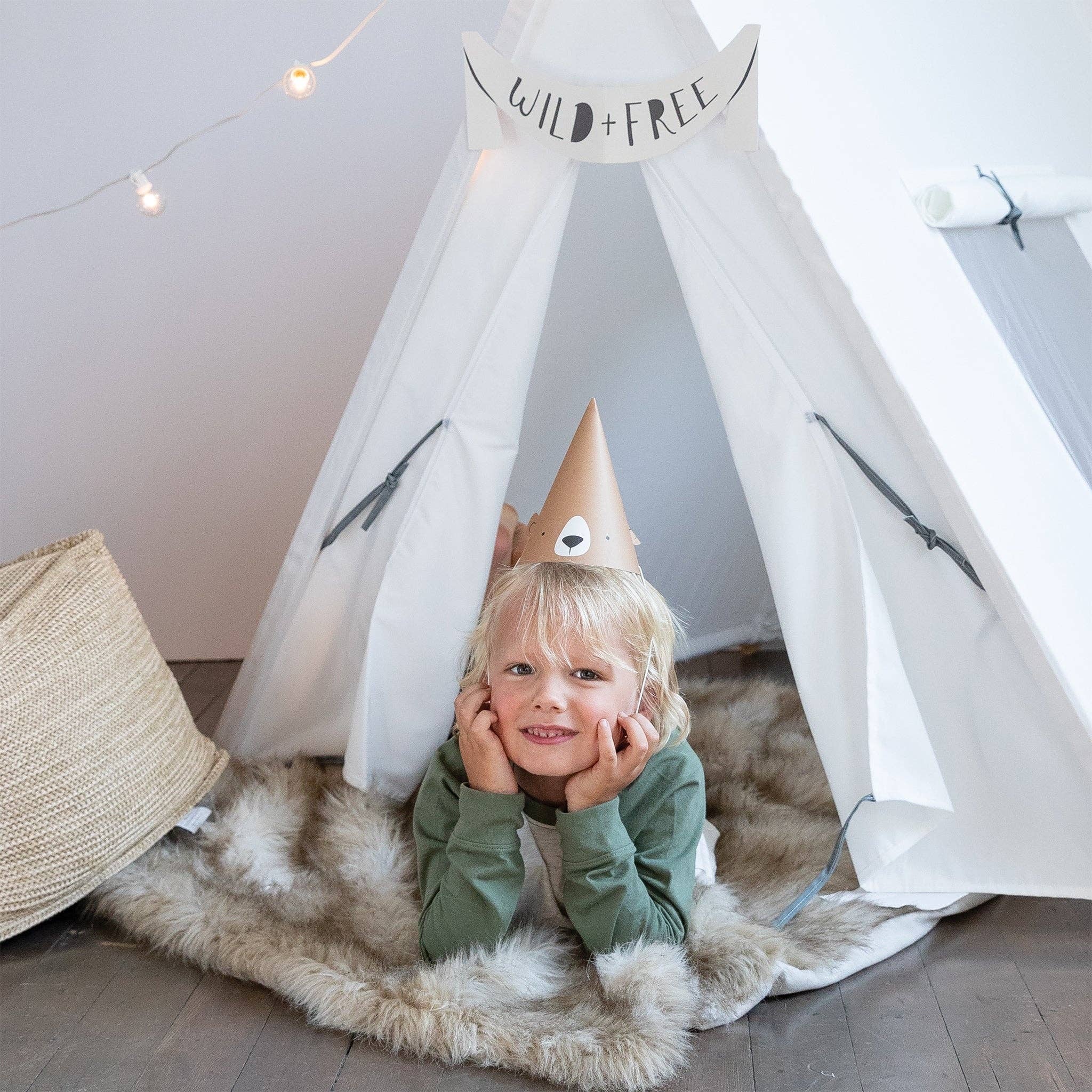 Adventure Bear Party Hats - bubblegum market