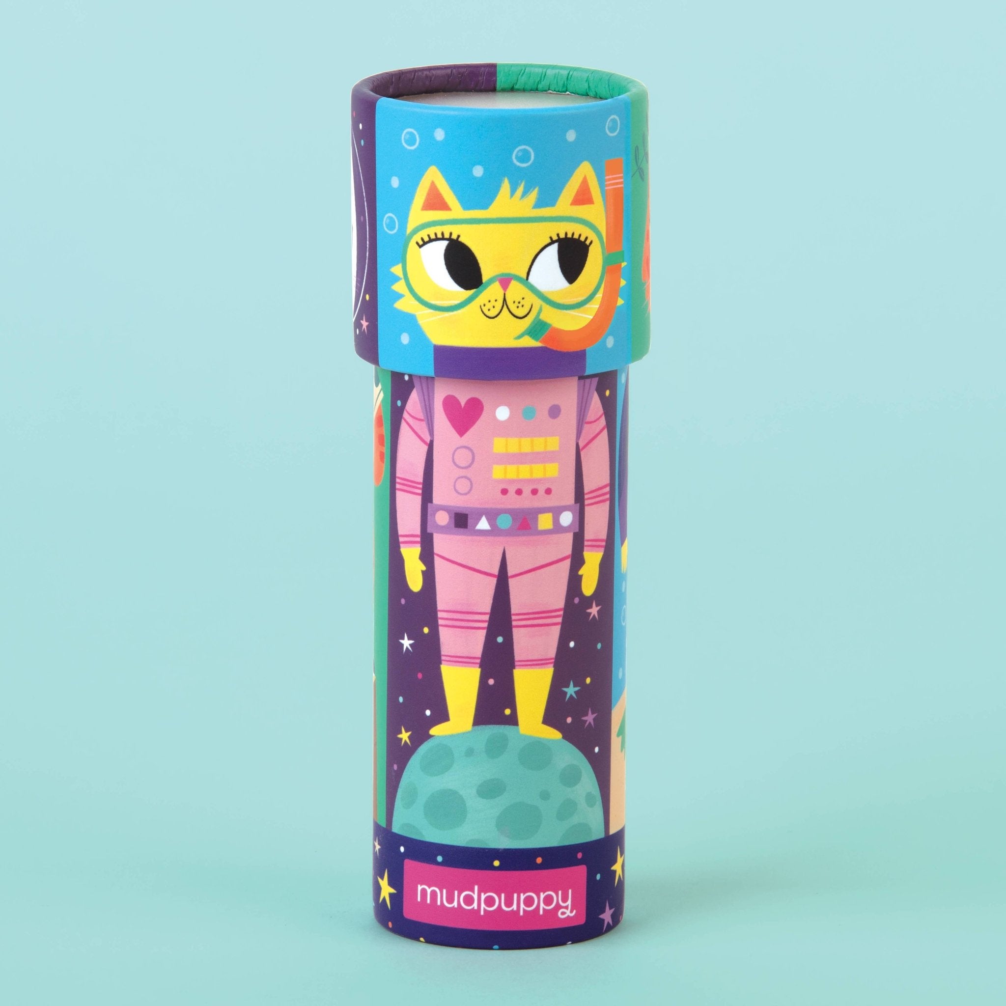 Adventure Cats Kaleidoscope - bubblegum market