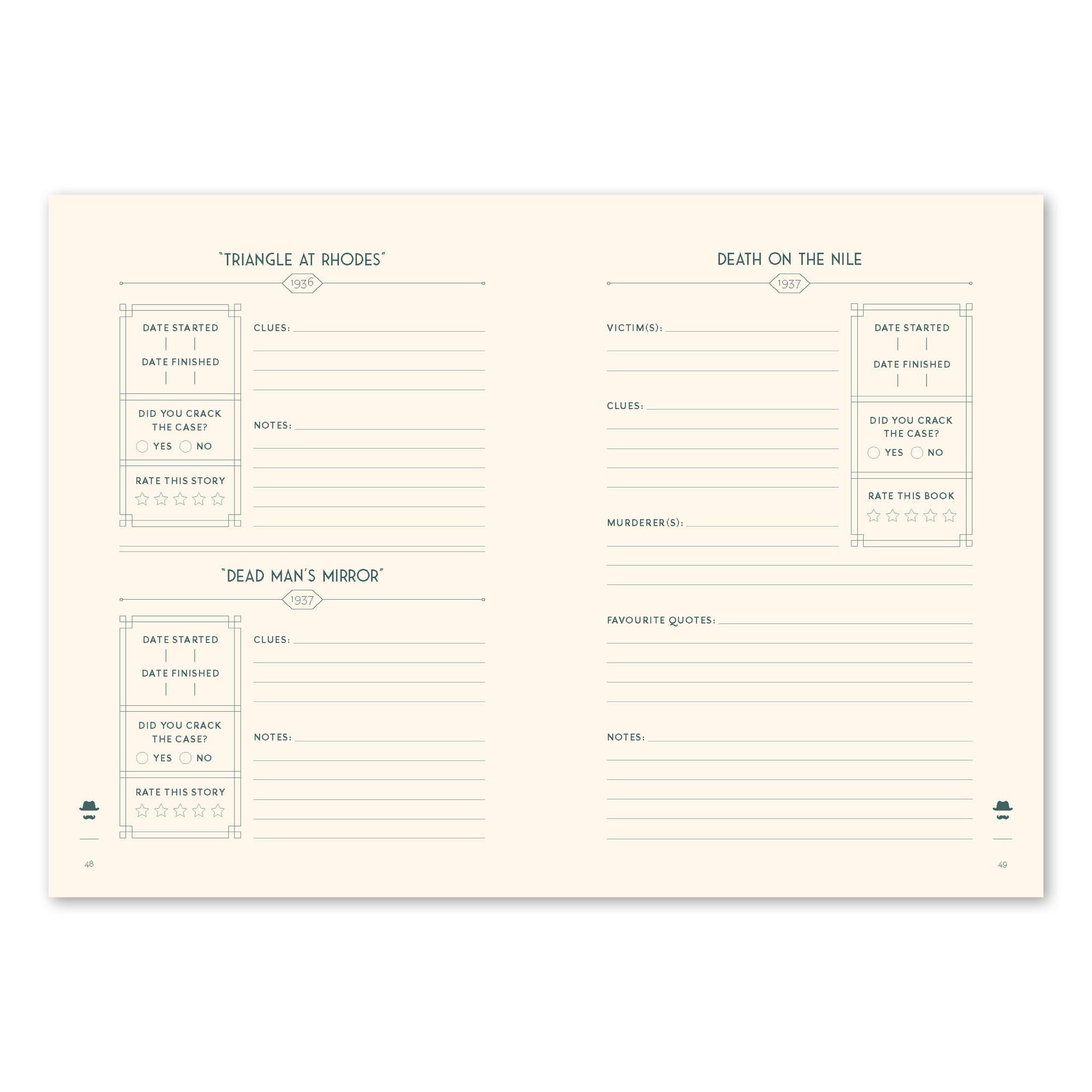 Agatha Christie Reader's Journal - bubblegum market