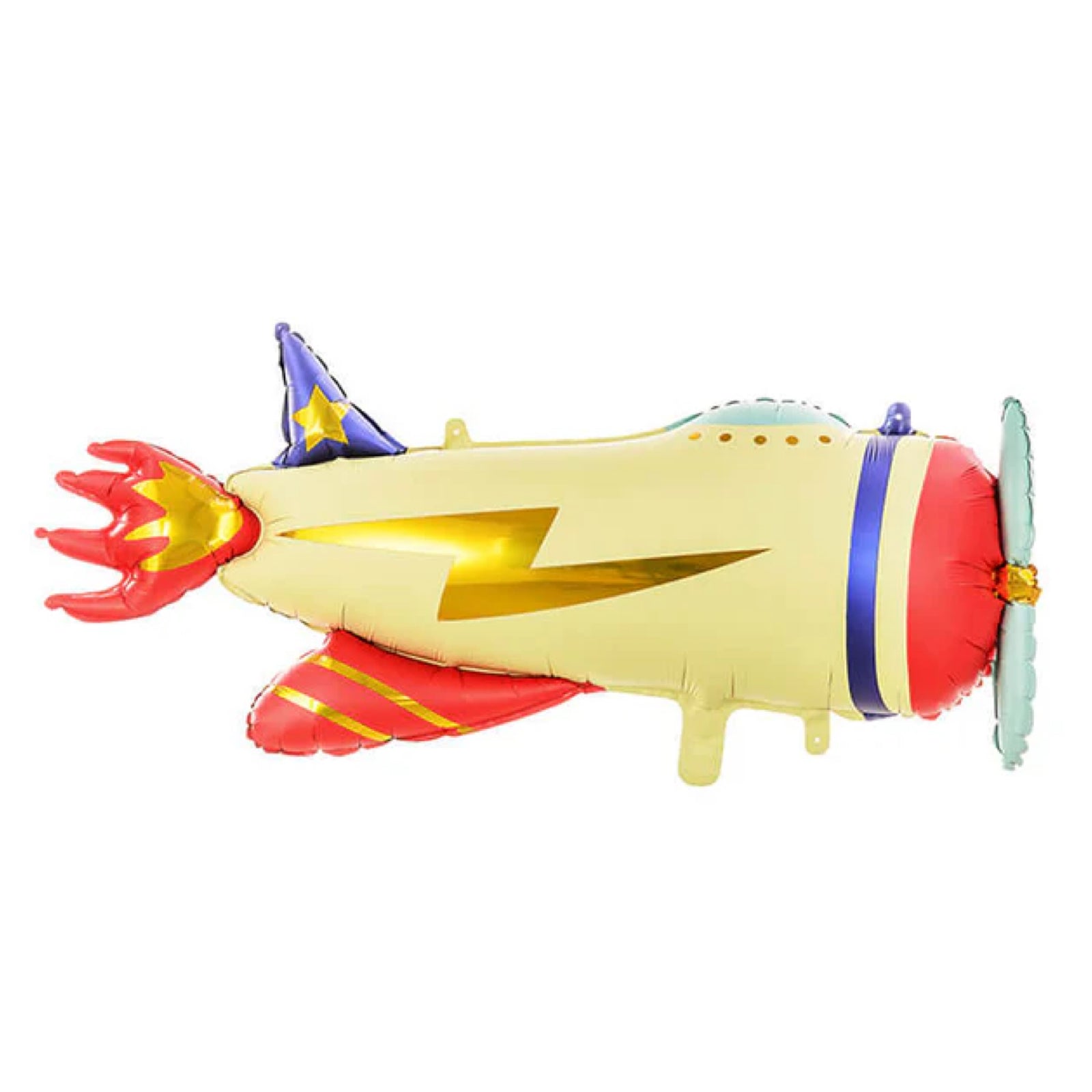 Airplane Foil Balloon 36" - bubblegum market