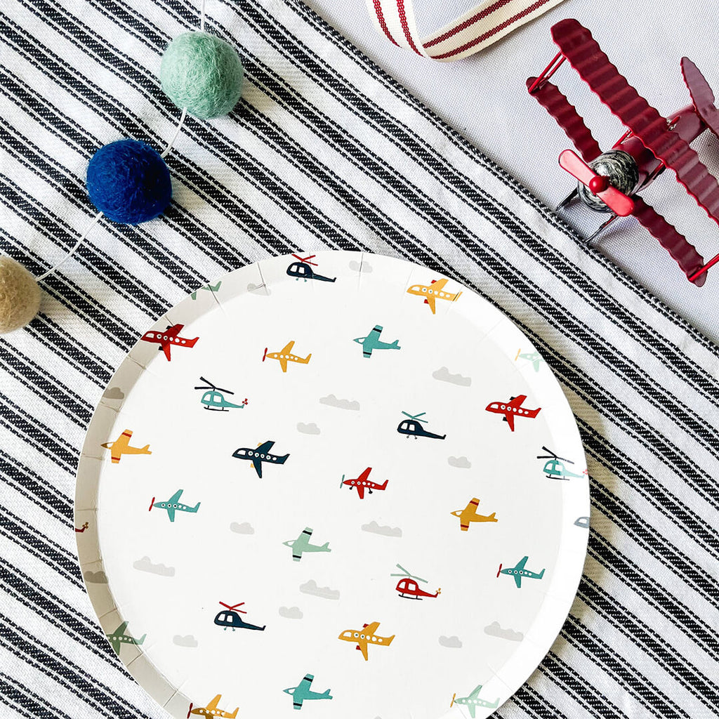 airplane-party-small-plates-helicopter-plane-flying-party-styled-birthday