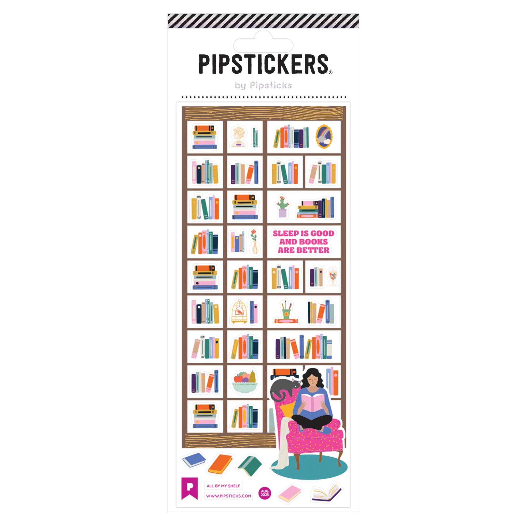 All By My Shelf Stickers - bubblegum market
