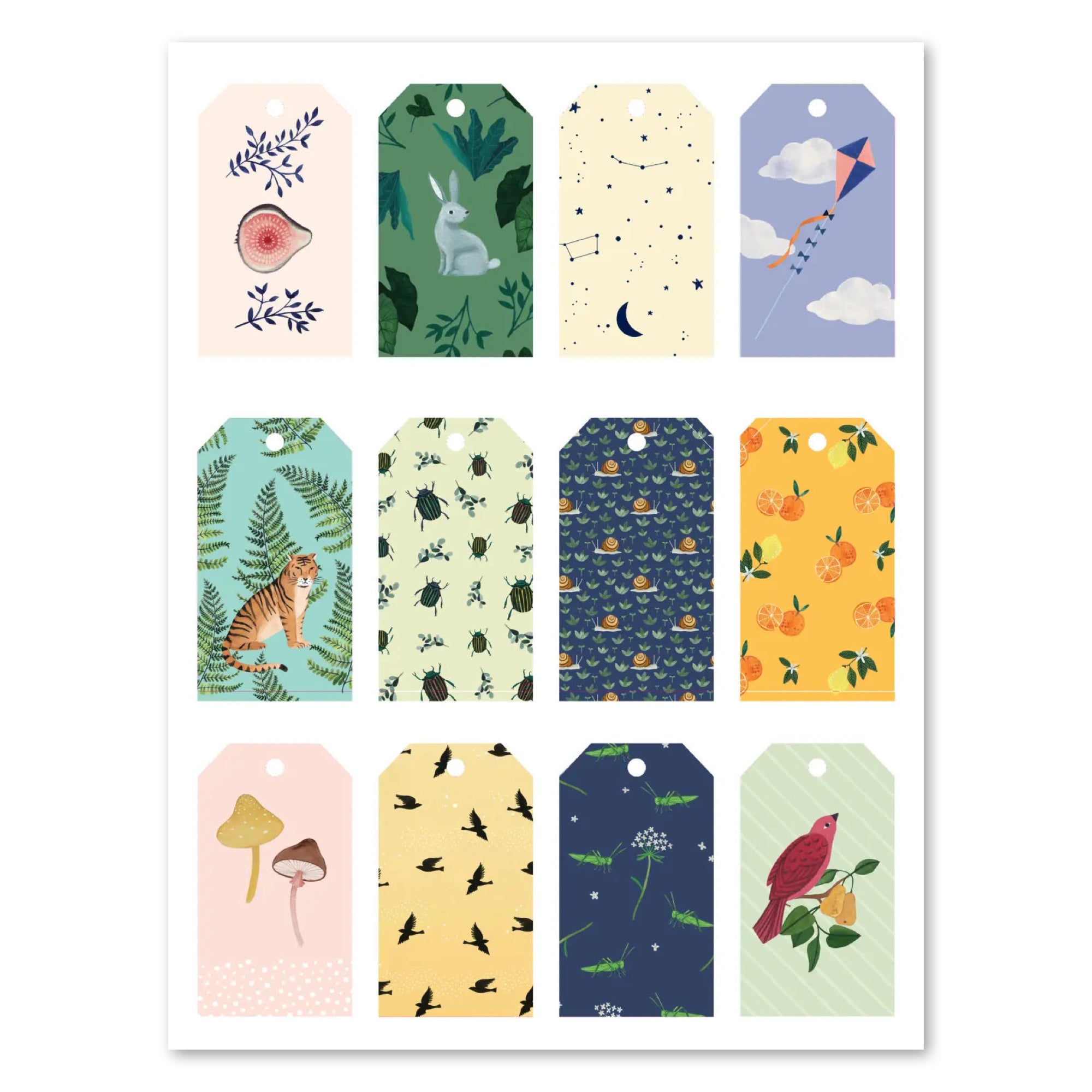 All Good Things Are Wild and Free Wrapping Paper and Gift Tags - bubblegum market
