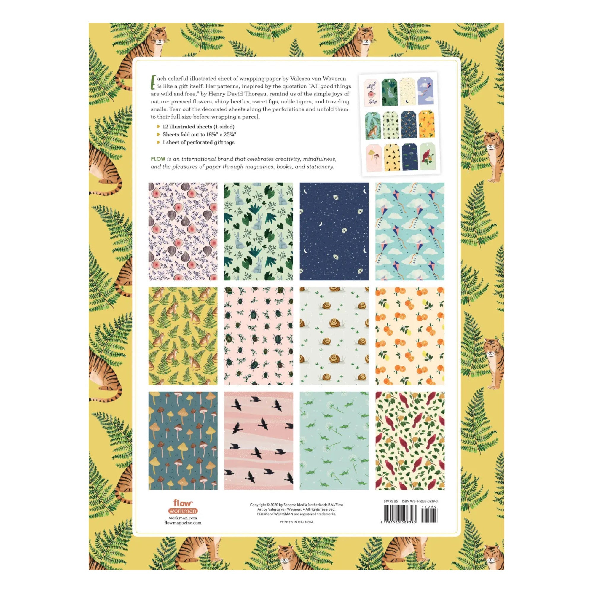 All Good Things Are Wild and Free Wrapping Paper and Gift Tags - bubblegum market