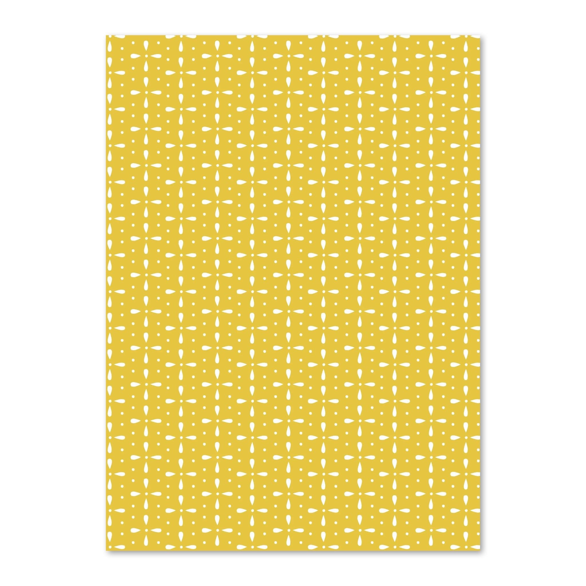 Amanda Jane Jones Wrapping Paper: Florals - bubblegum market