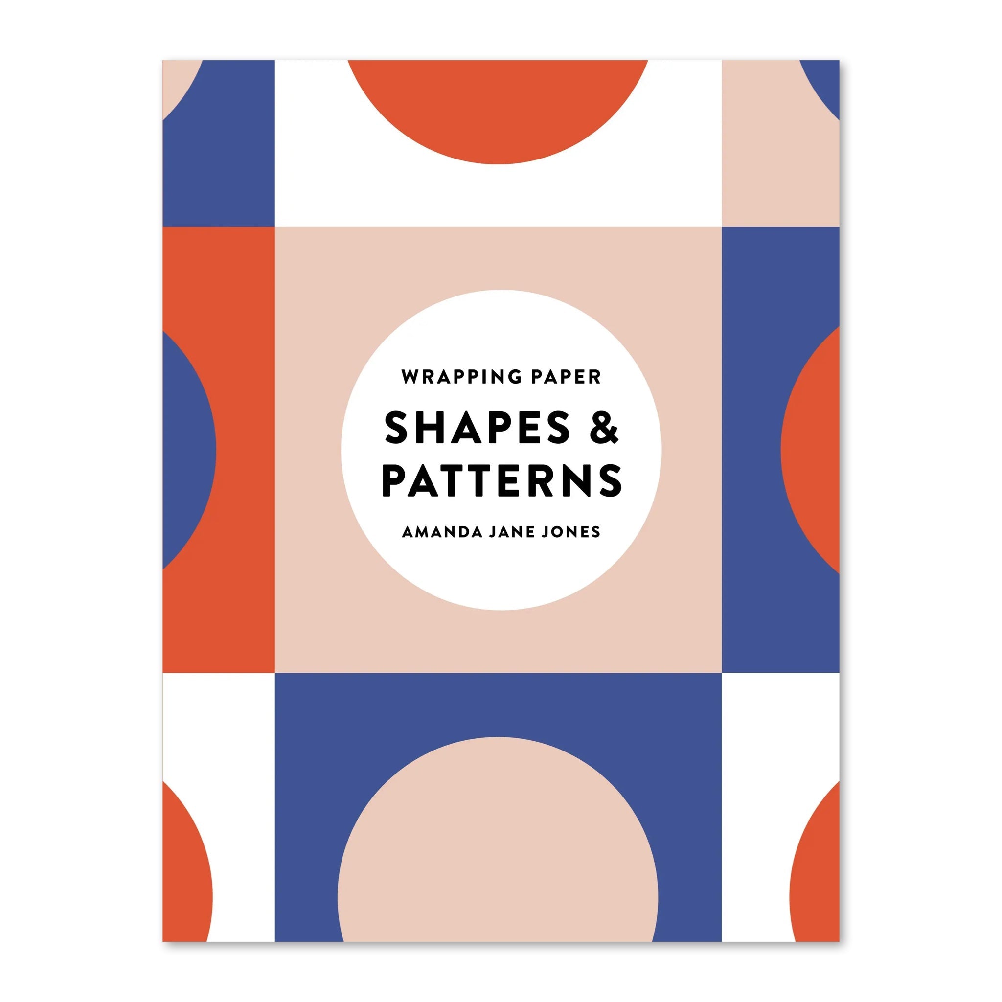 Amanda Jane Jones Wrapping Paper: Shapes and Patterns - bubblegum market