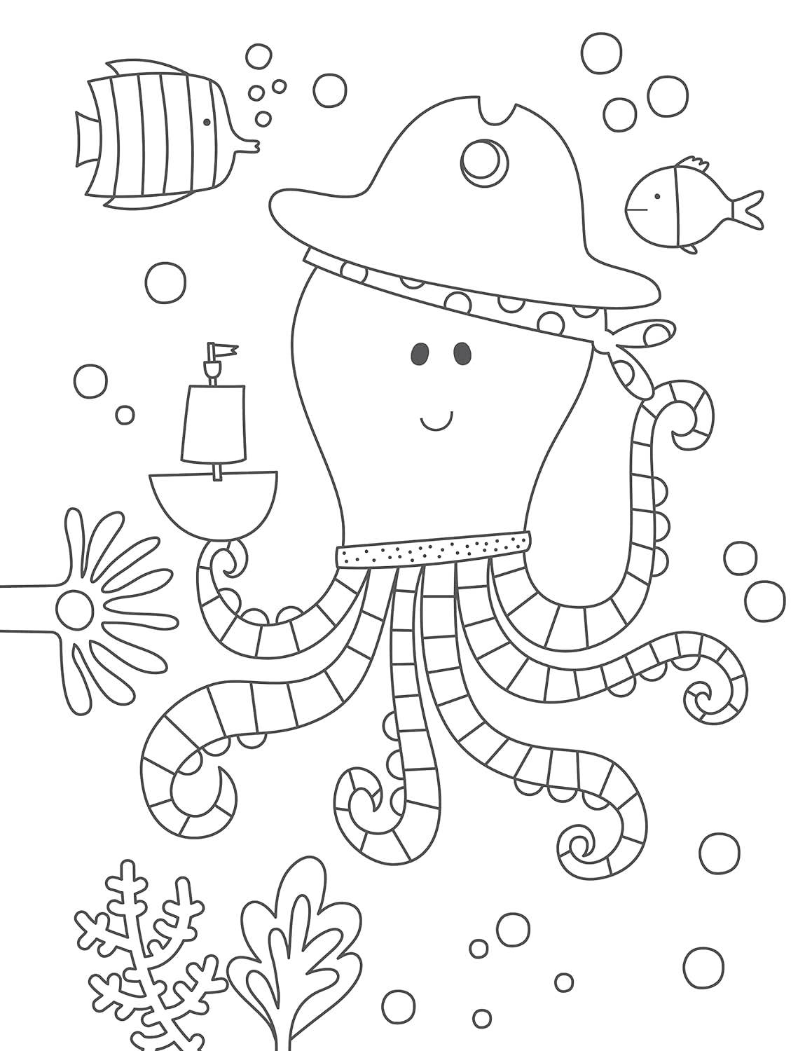 Amazing Animals Coloring Book - bubblegum market