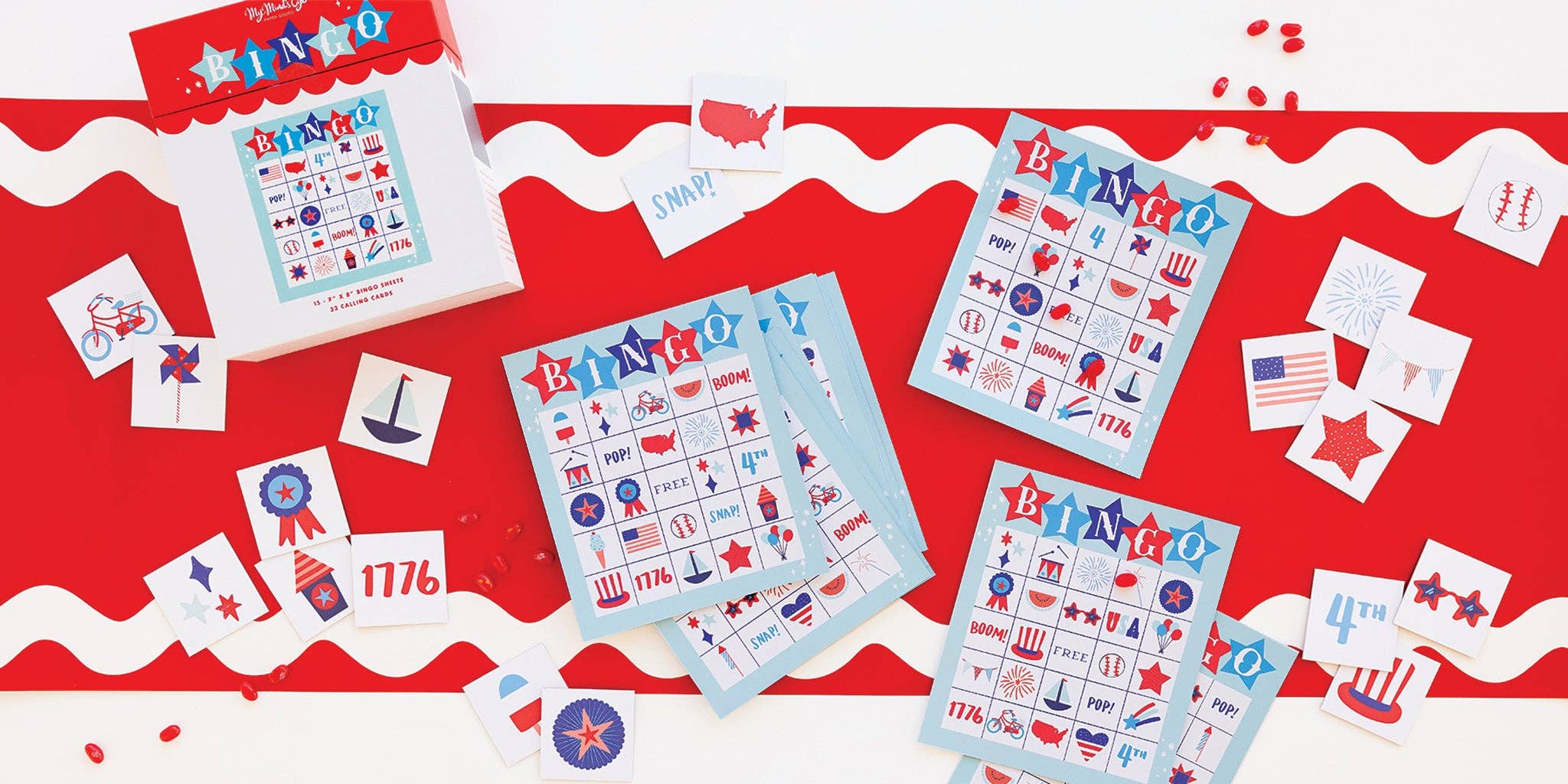 Americana Bingo Game - bubblegum market