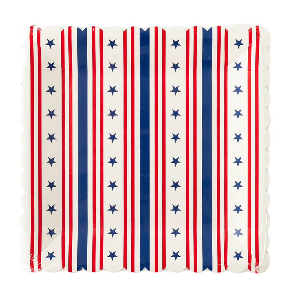 americana-stars-stripes-square-scallop-plates-4th-of-july