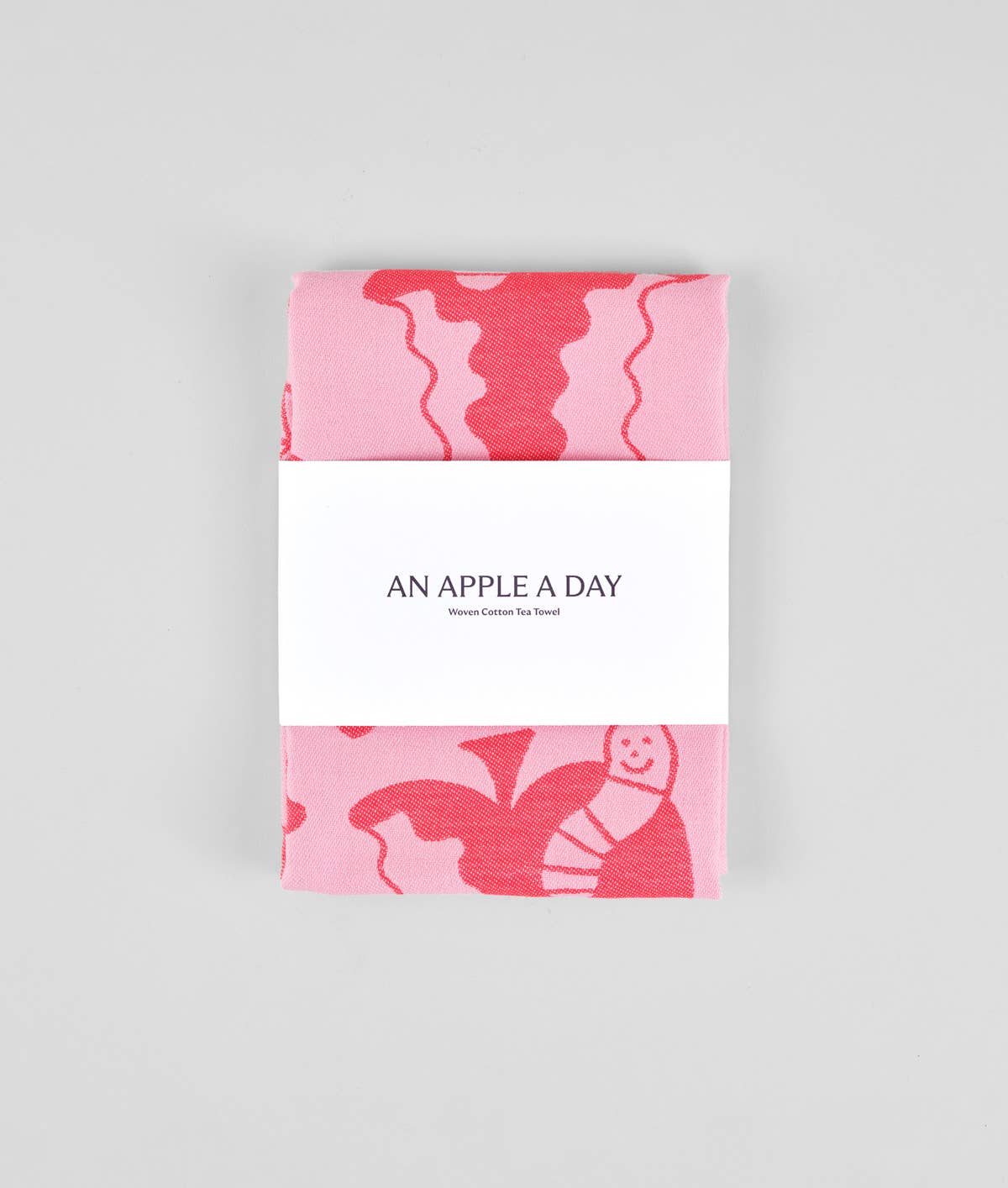 An Apple A Day Cotton Tea Towel - bubblegum market