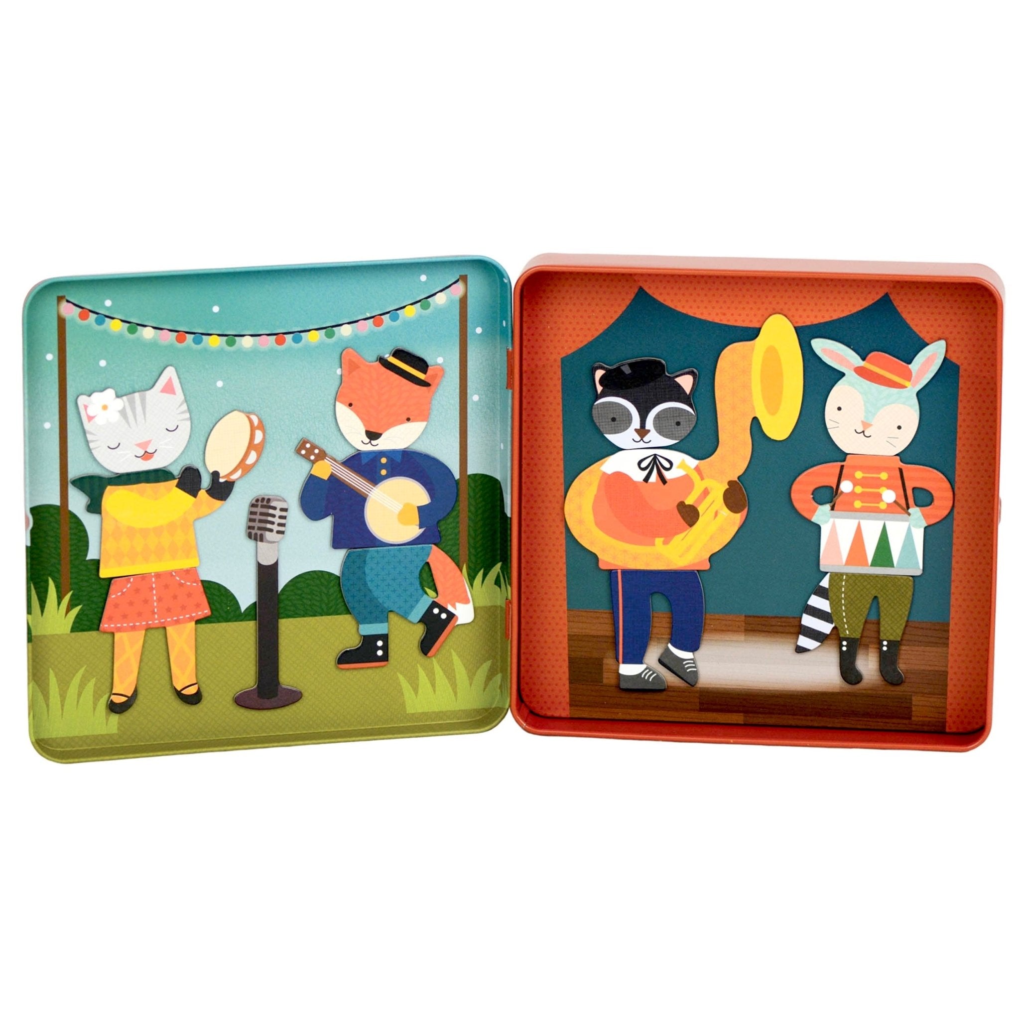 Animal Band Magnetic Play Set - bubblegum market