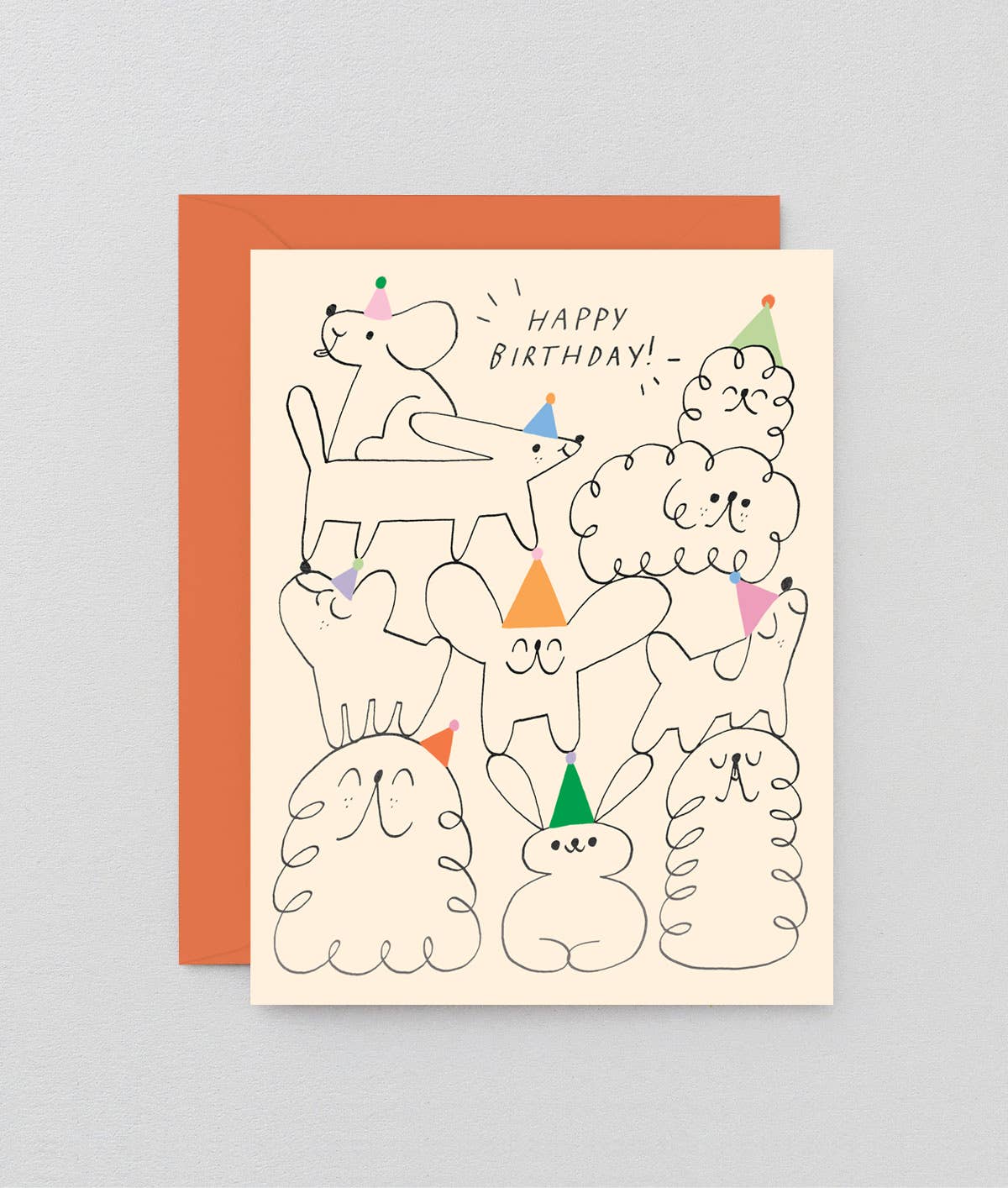 Animal Stack Kids Birthday Card - bubblegum market