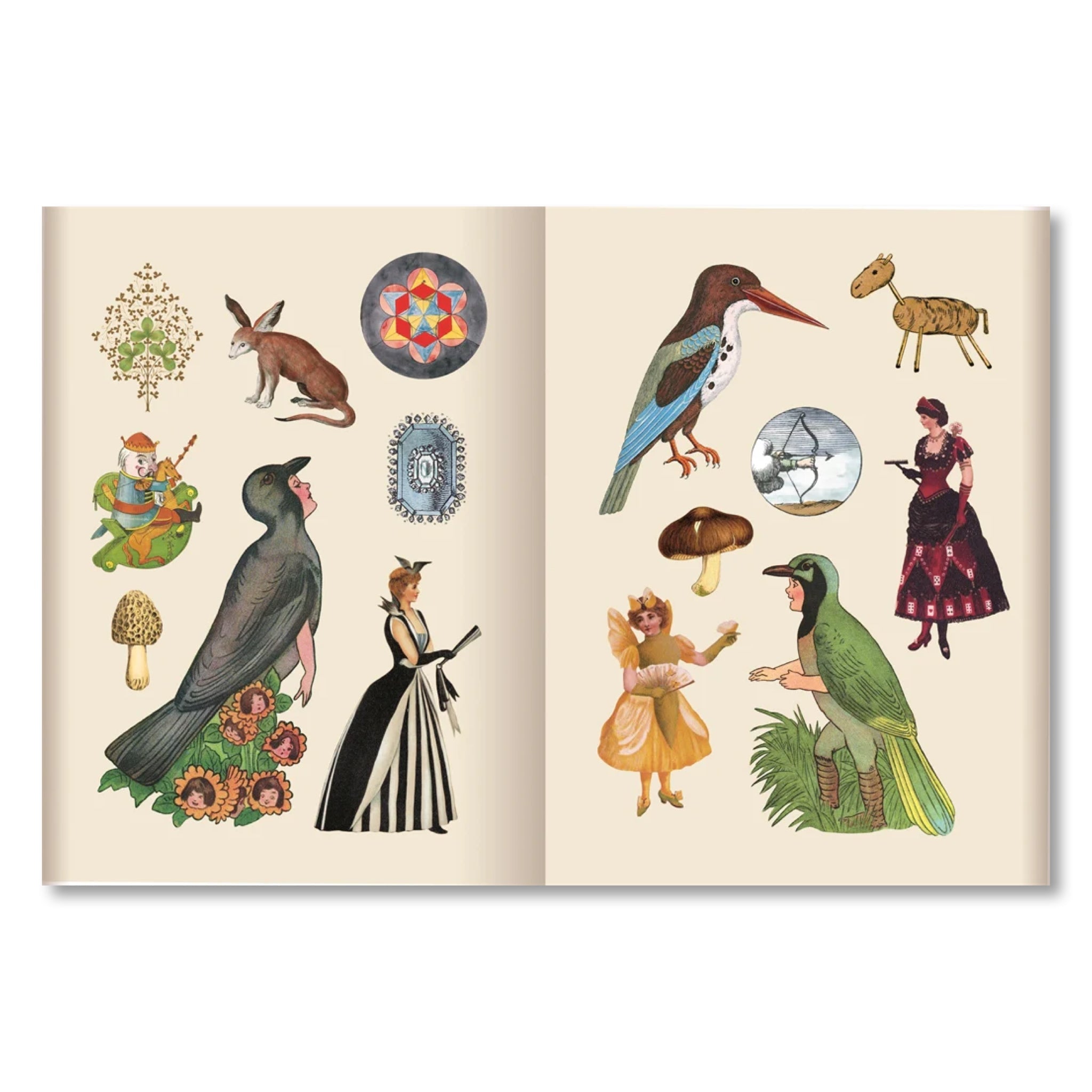 Antiquarian Sticker Book: Bibliophilia - bubblegum market