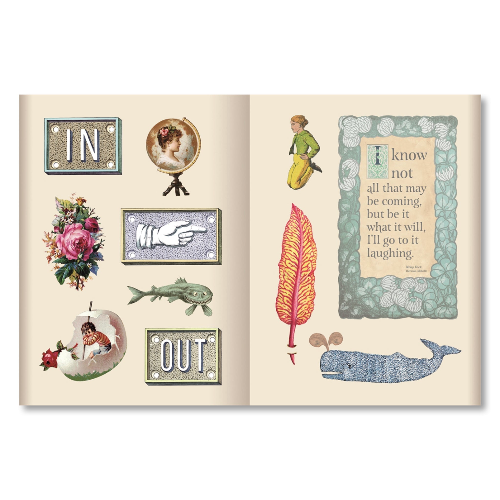 Antiquarian Sticker Book: Bibliophilia - bubblegum market