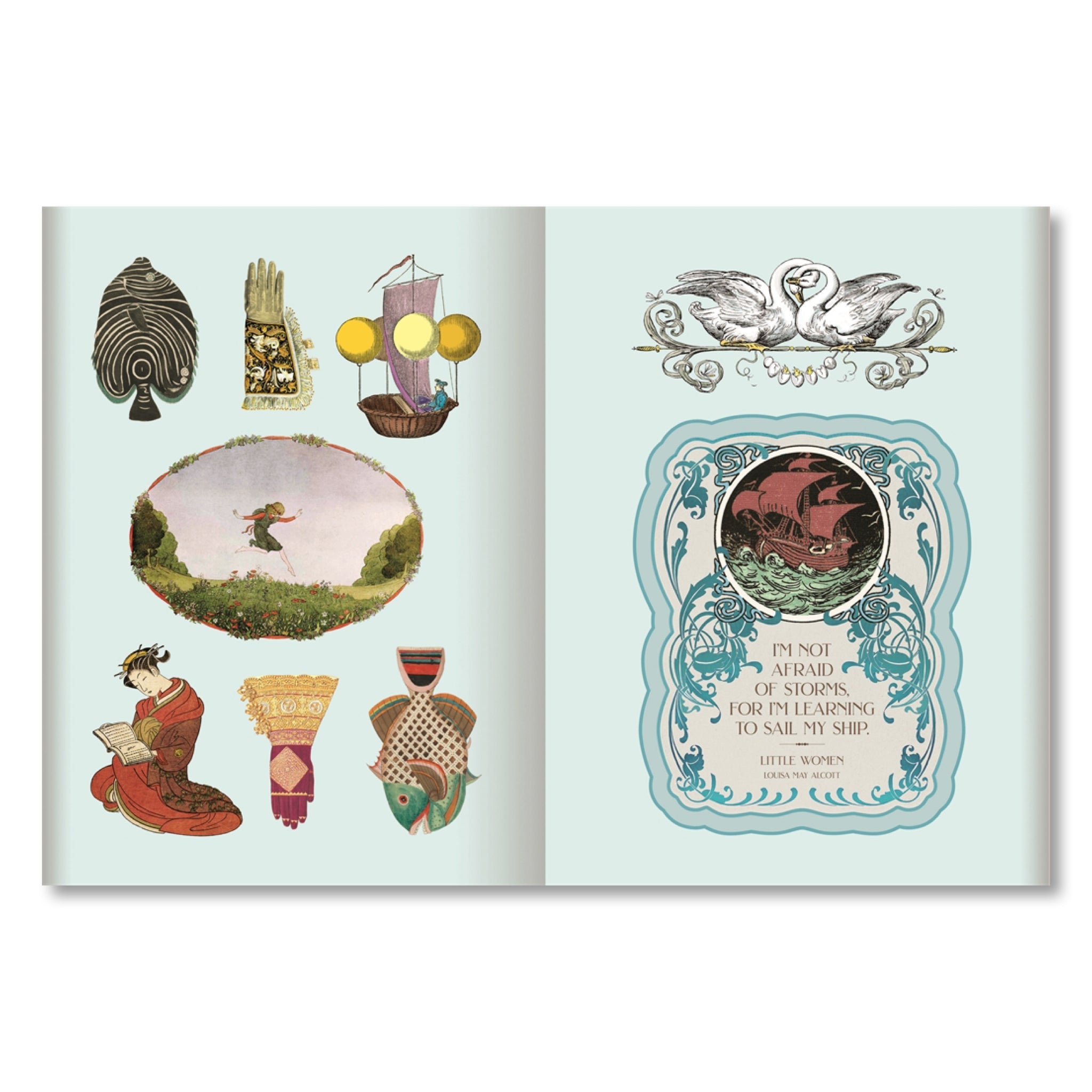 Antiquarian Sticker Book: Bibliophilia - bubblegum market