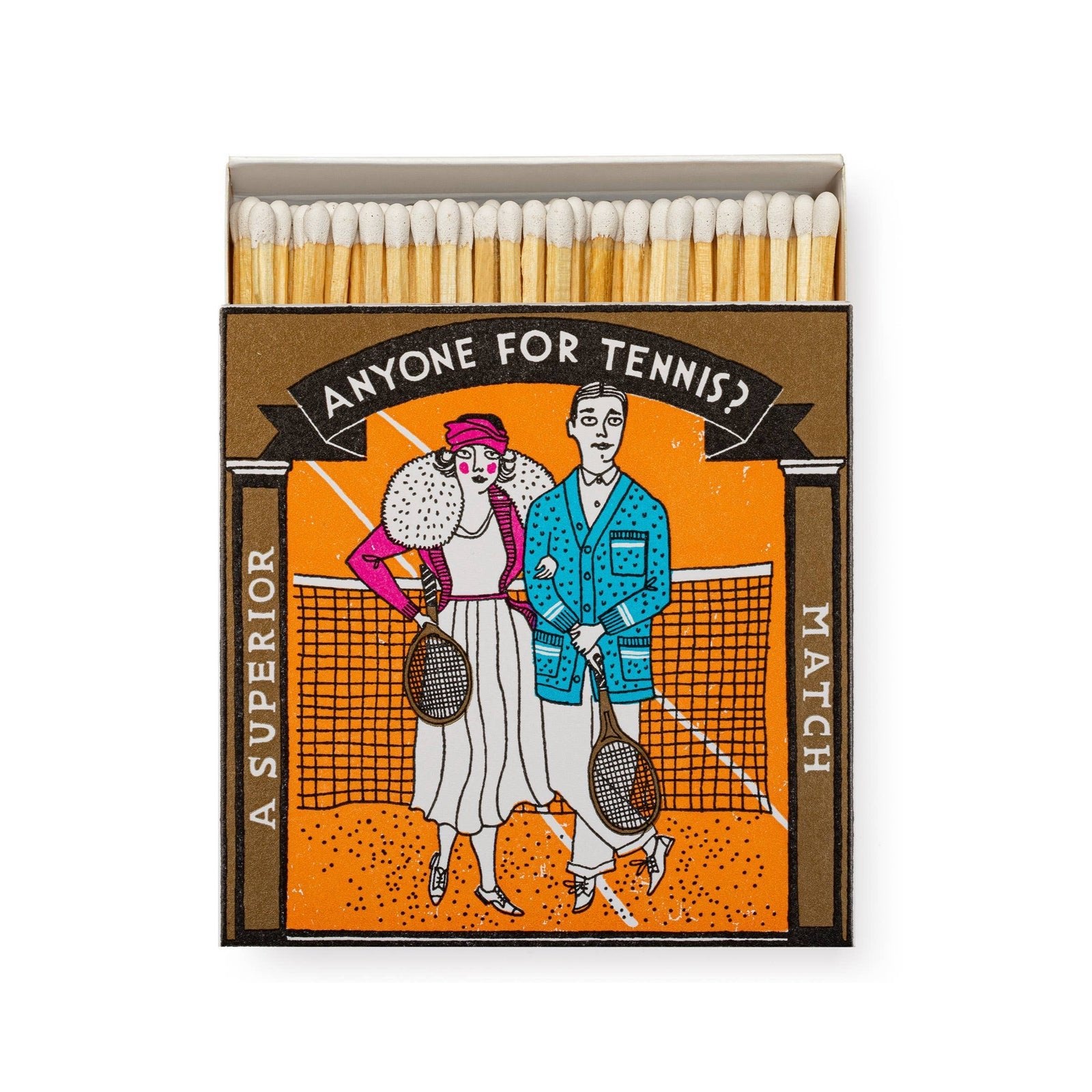 Anyone for Tennis Luxury Safety Matches - bubblegum market