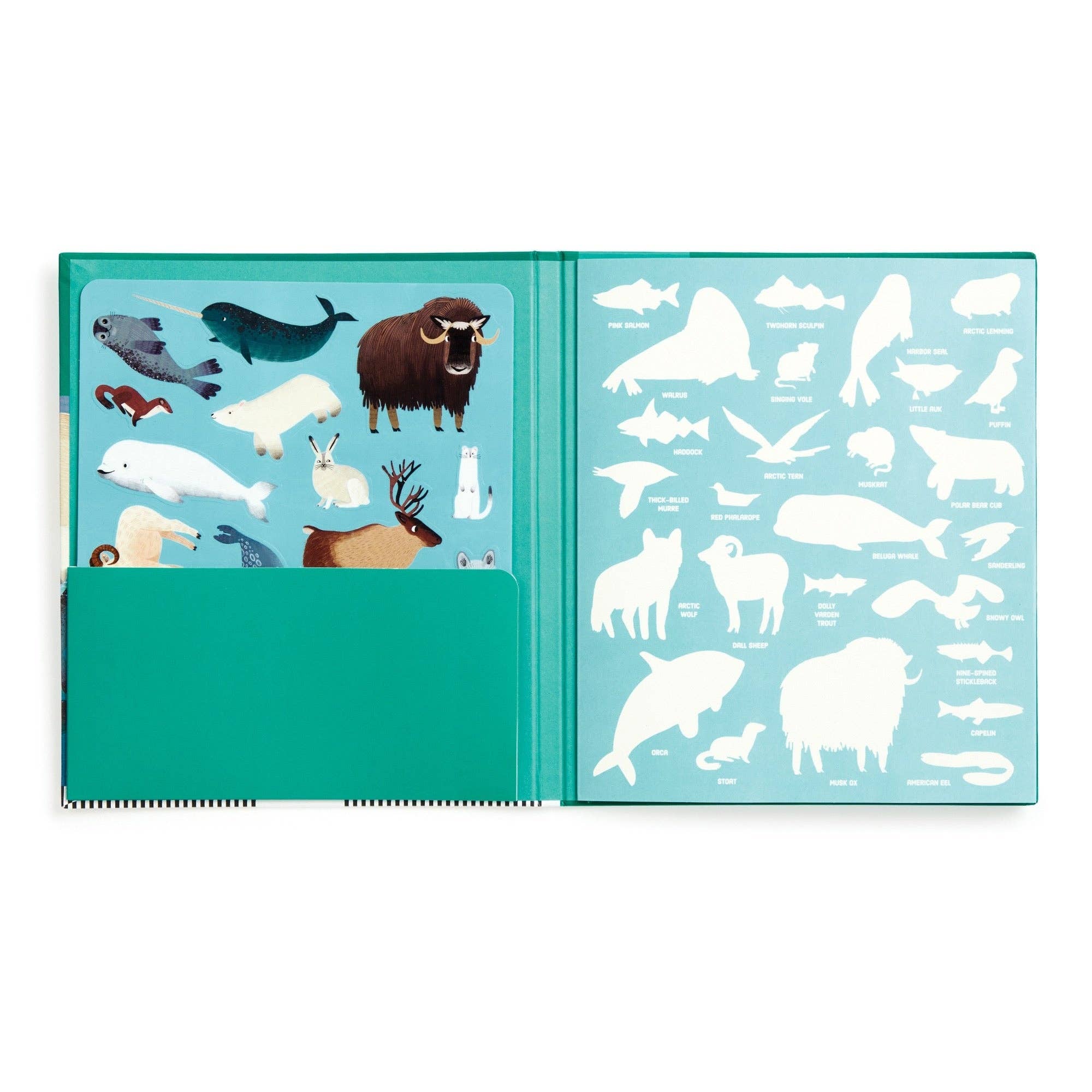 Arctic Life Sticker Play Reusable Activity Set - bubblegum market