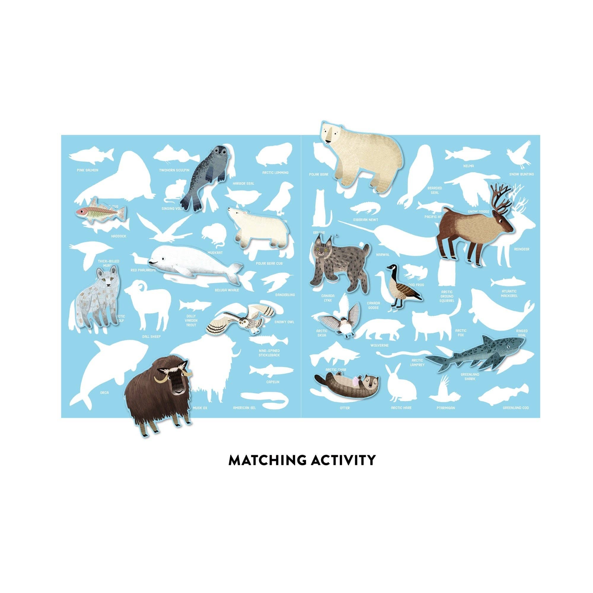 Arctic Life Sticker Play Reusable Activity Set - bubblegum market