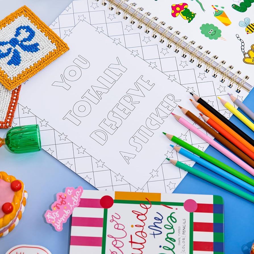 Art Odyssey Coloring Book - bubblegum market