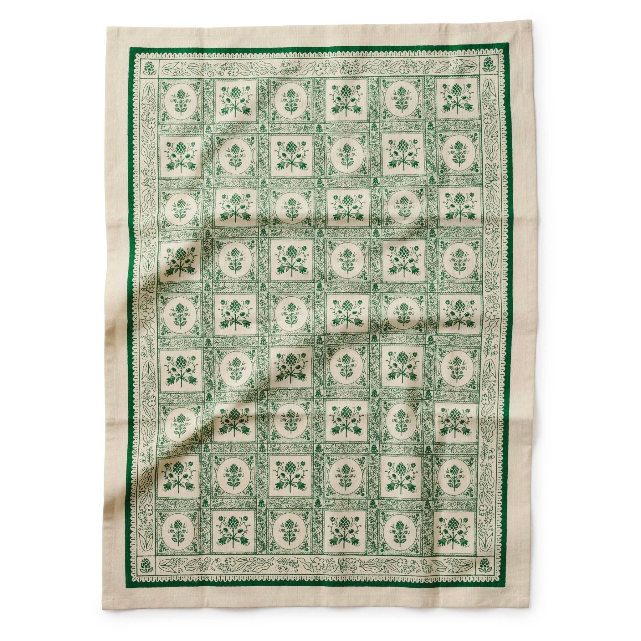 Artichoke Tea Towel - bubblegum market