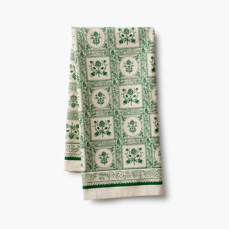Artichoke Tea Towel - bubblegum market
