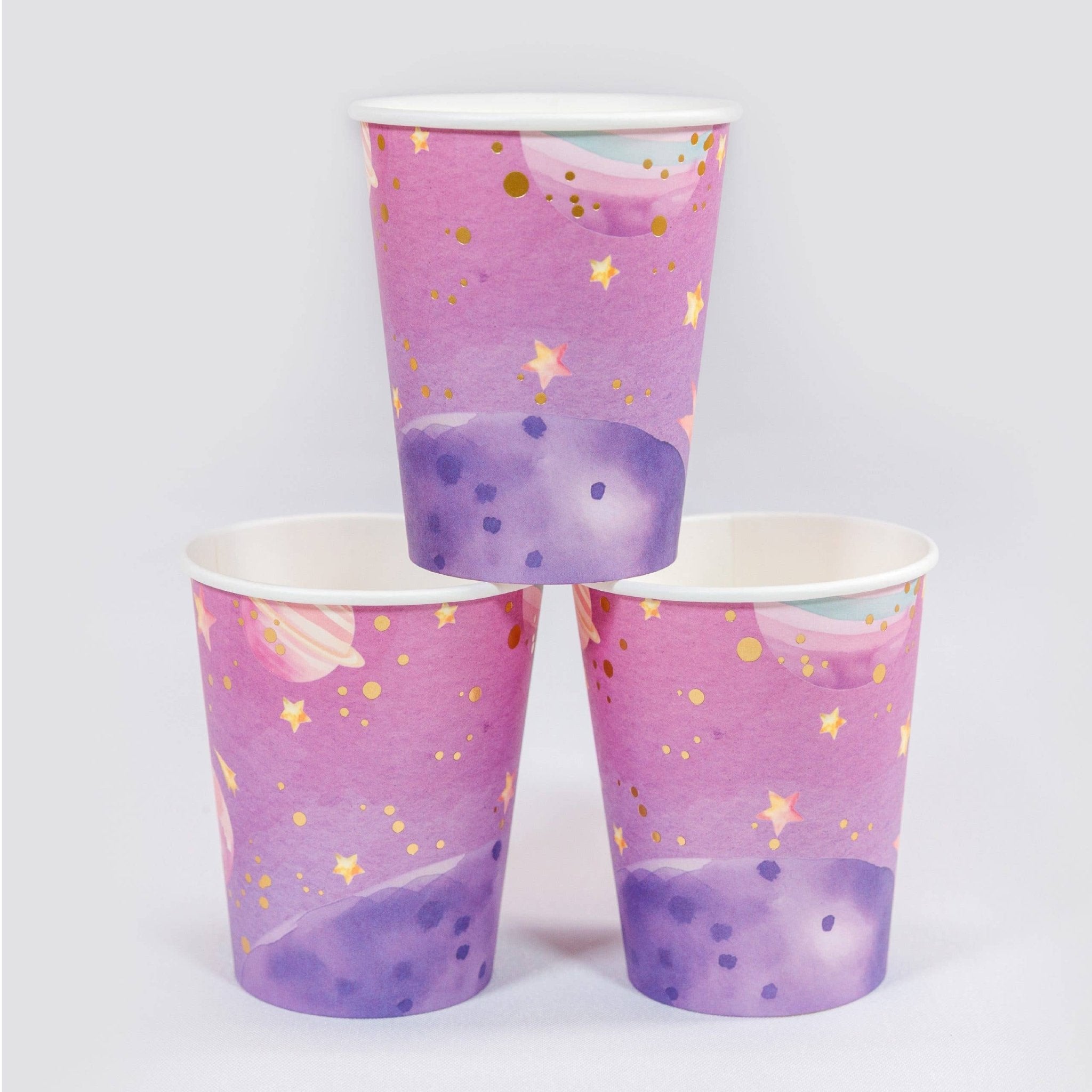 Astronaut Girl Galaxy Cups - bubblegum market