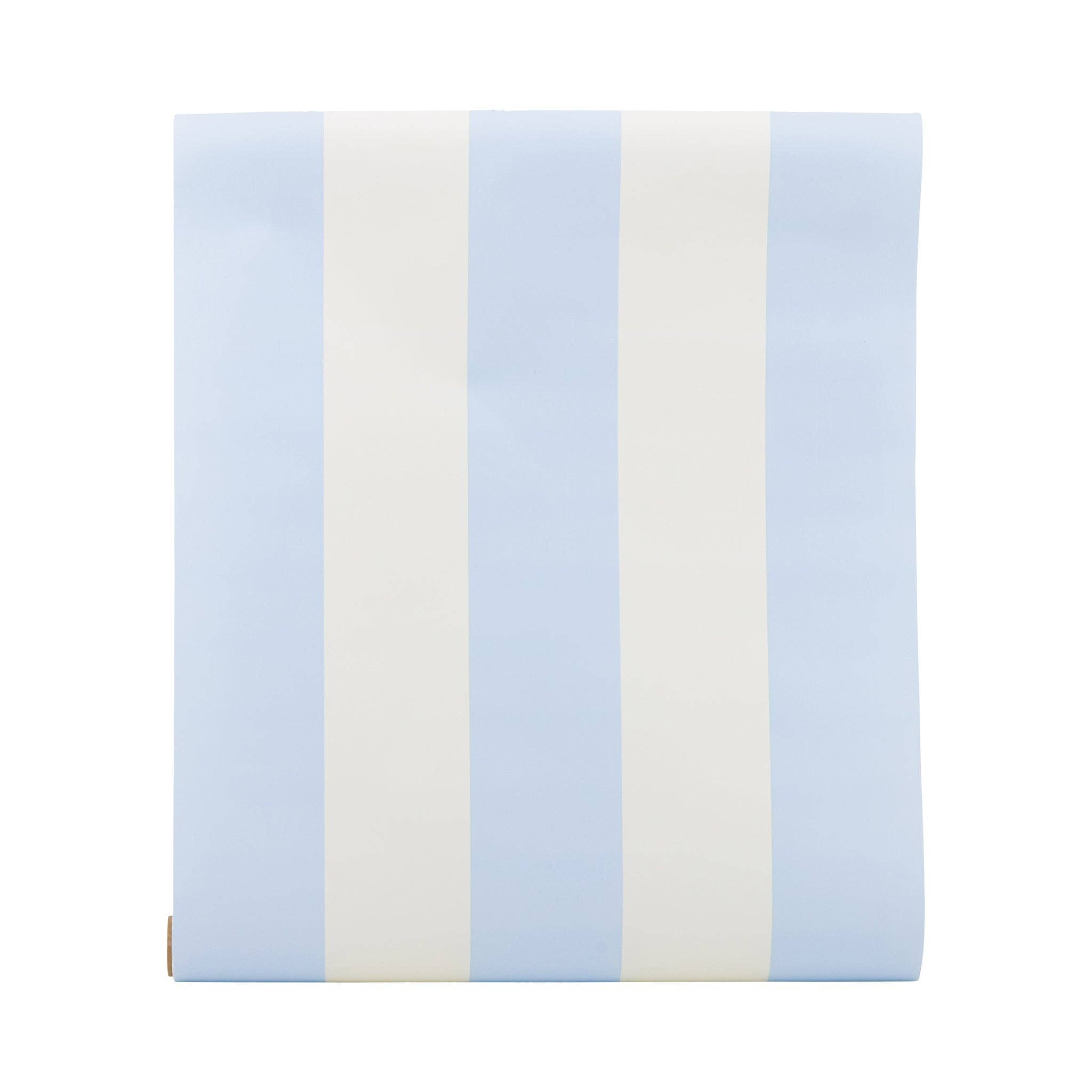 Baby Blue Striped Table Runner - bubblegum market