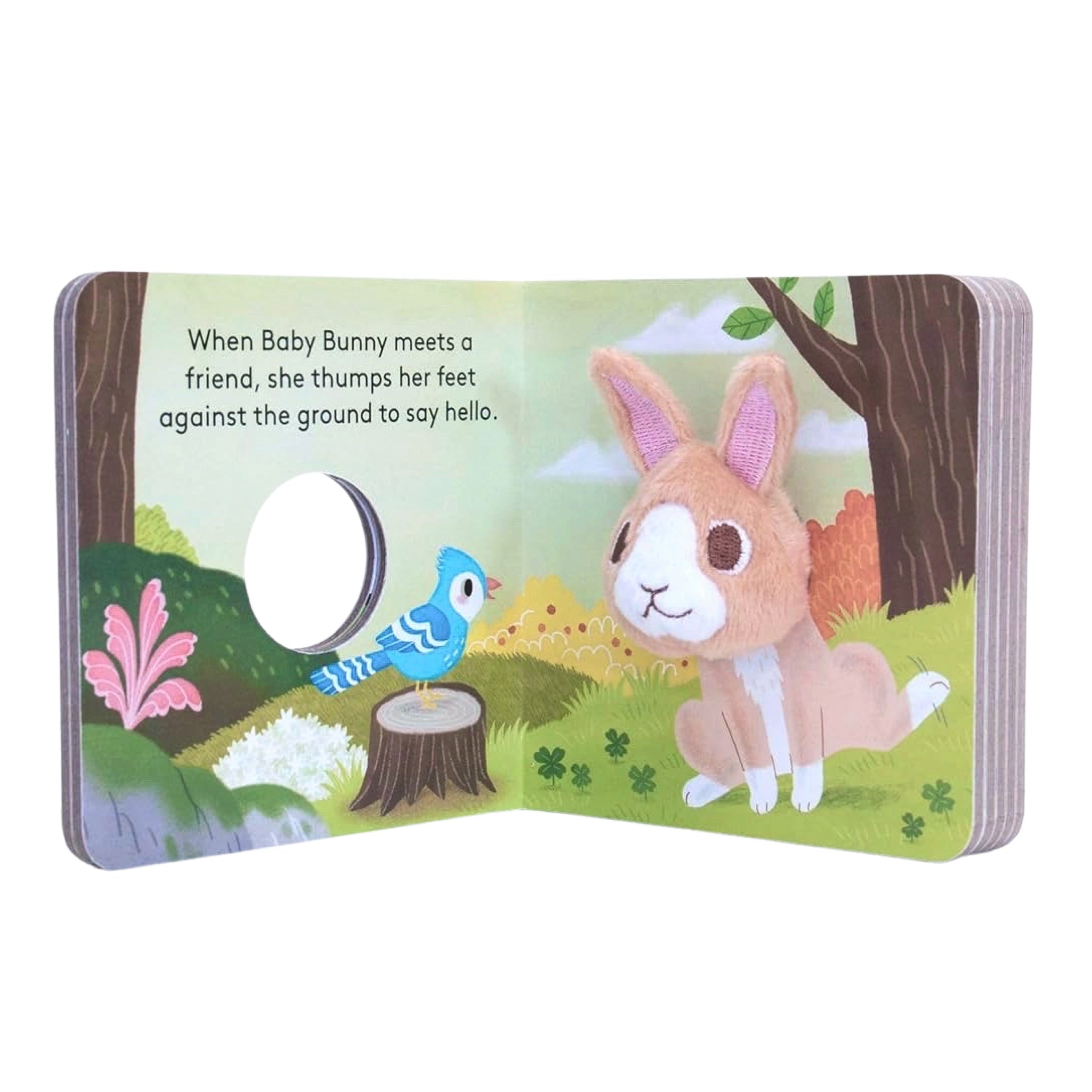 Baby Bunny: Finger Puppet Book - bubblegum market