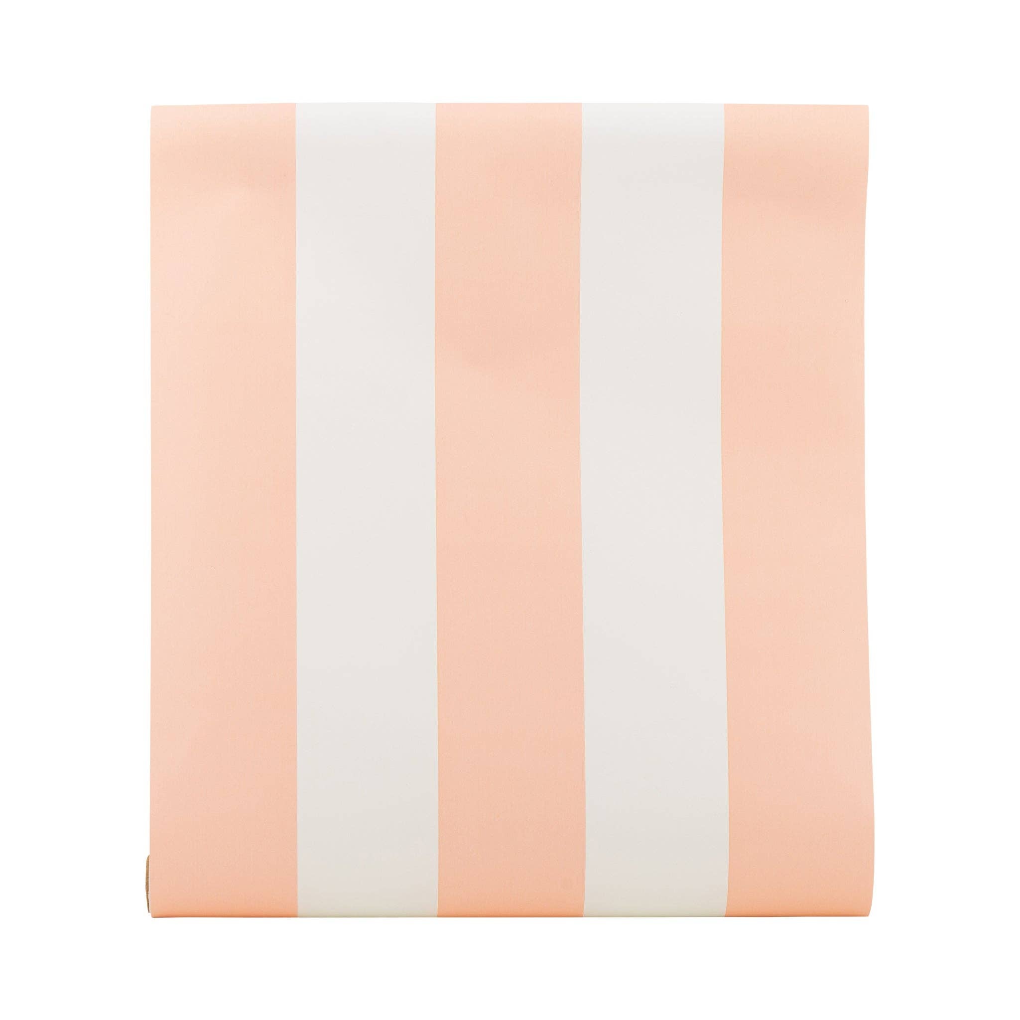 Baby Pink Striped Table Runner - bubblegum market