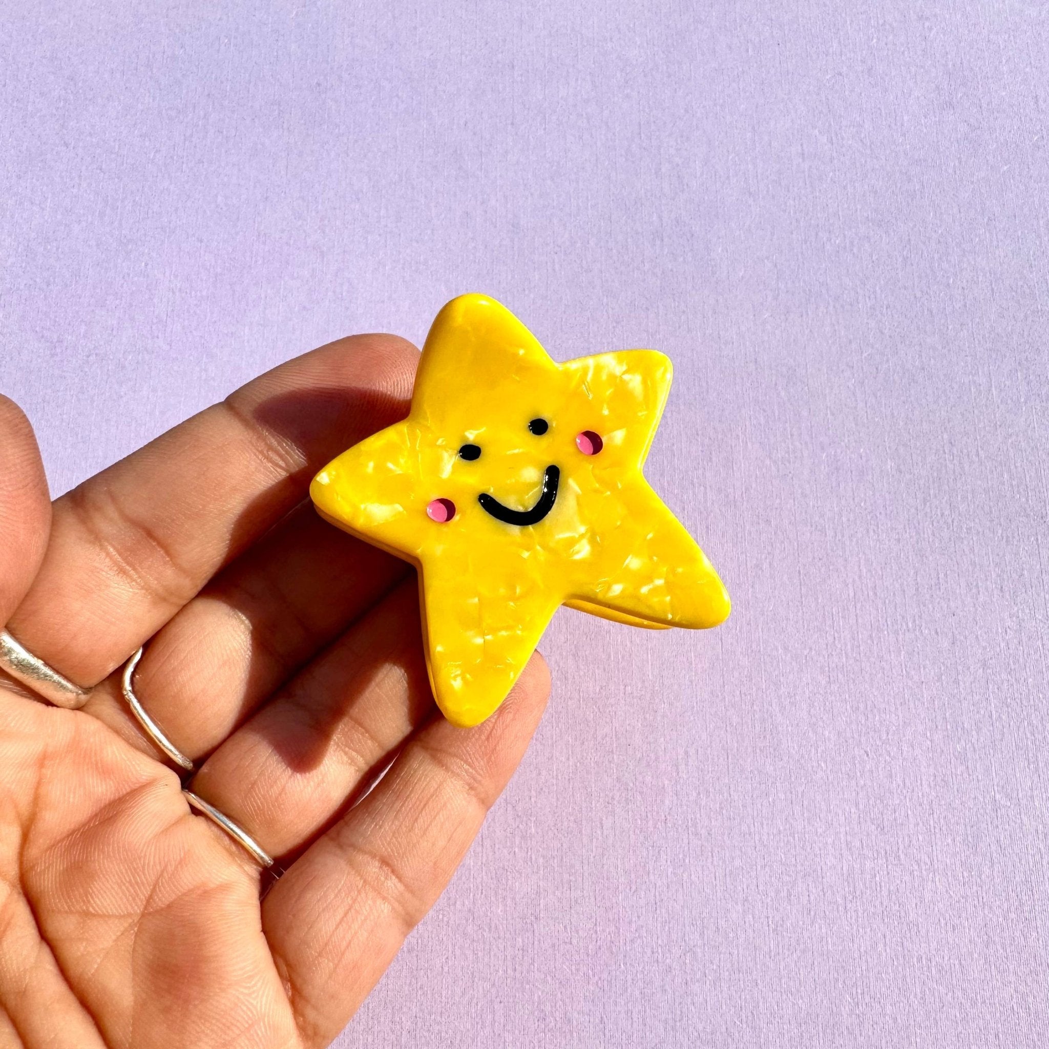 Baby Star Hair Claw - bubblegum market