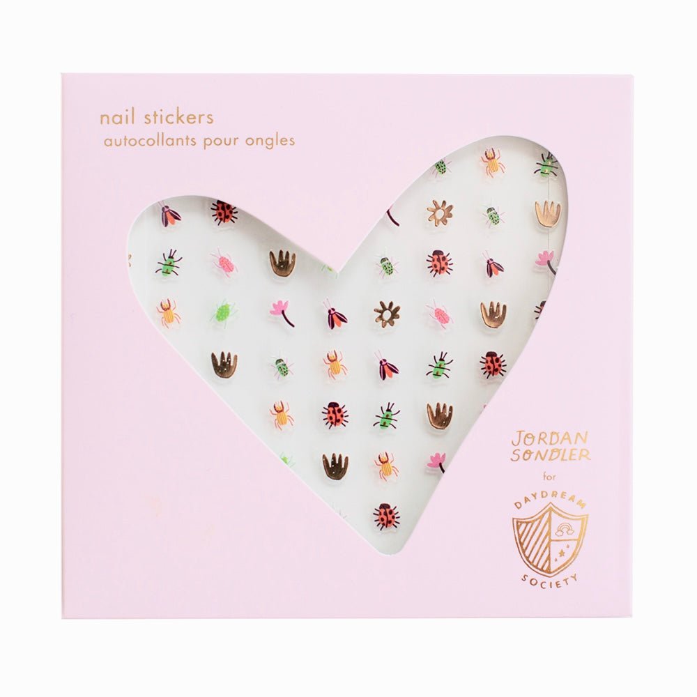 Backyard Bugs Nail Stickers - bubblegum market